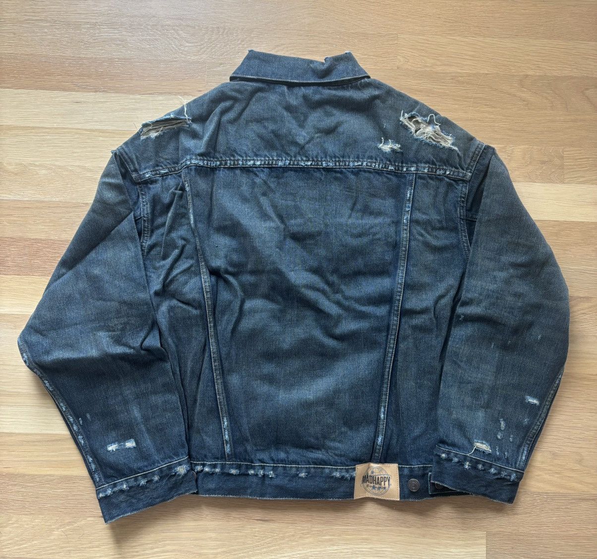 Gap × Madhappy Gap x MadHappy Sand-Washed Denim Trucker Jacket Size US XL / EU 56 / 4 - 2 Thumbnail