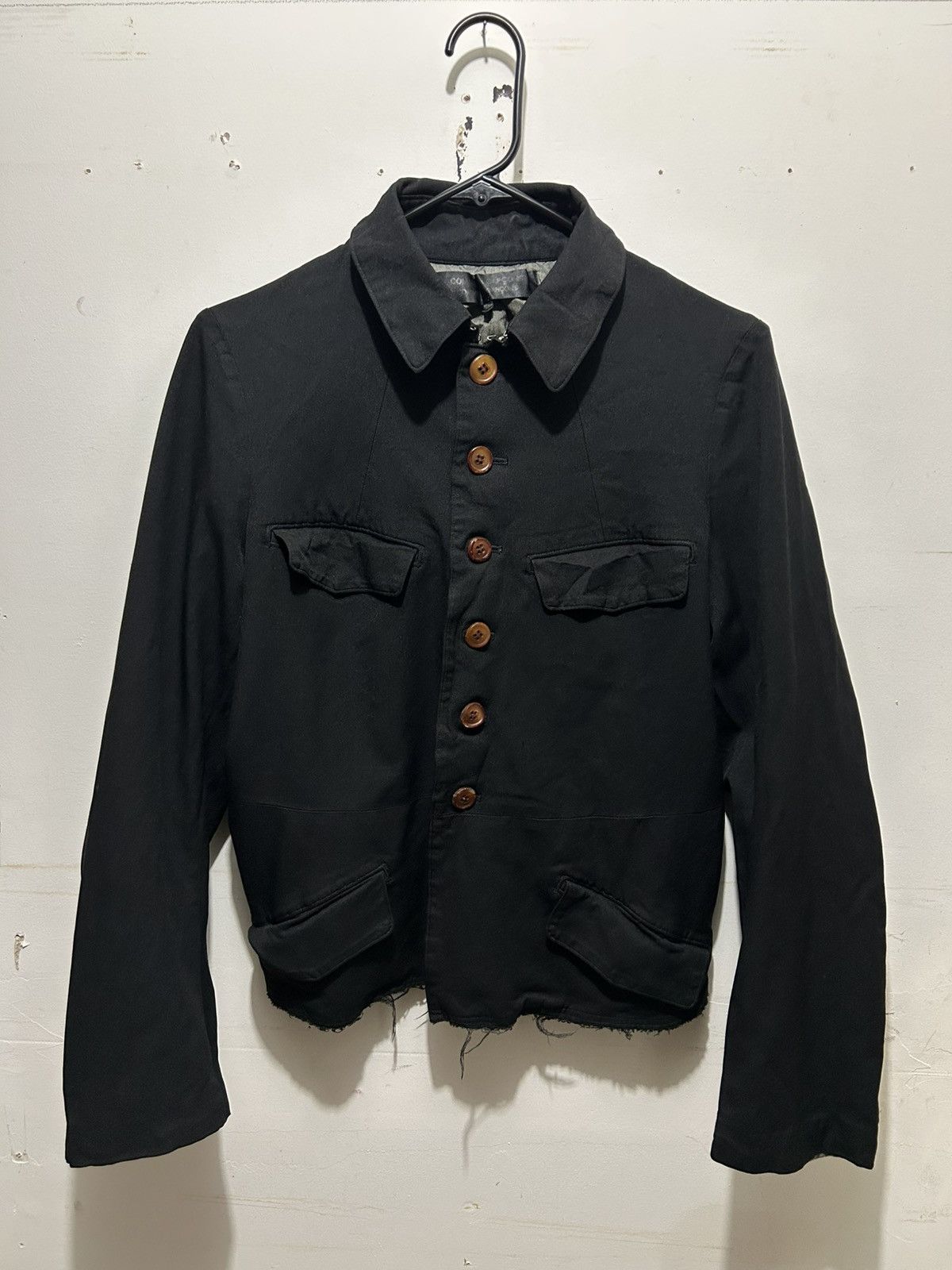 Comme Des Garcons Cropped Jacket | Grailed