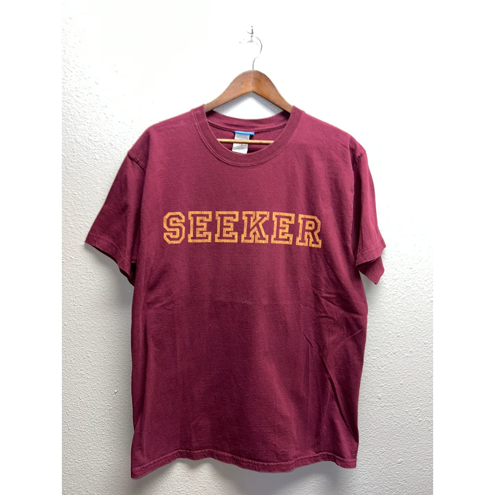Vintage Vintage Harry Potter Shirt Seeker Movie Promo Maroon Mens L Size US L / EU 52-54 / 3 - 1 Thumbnail