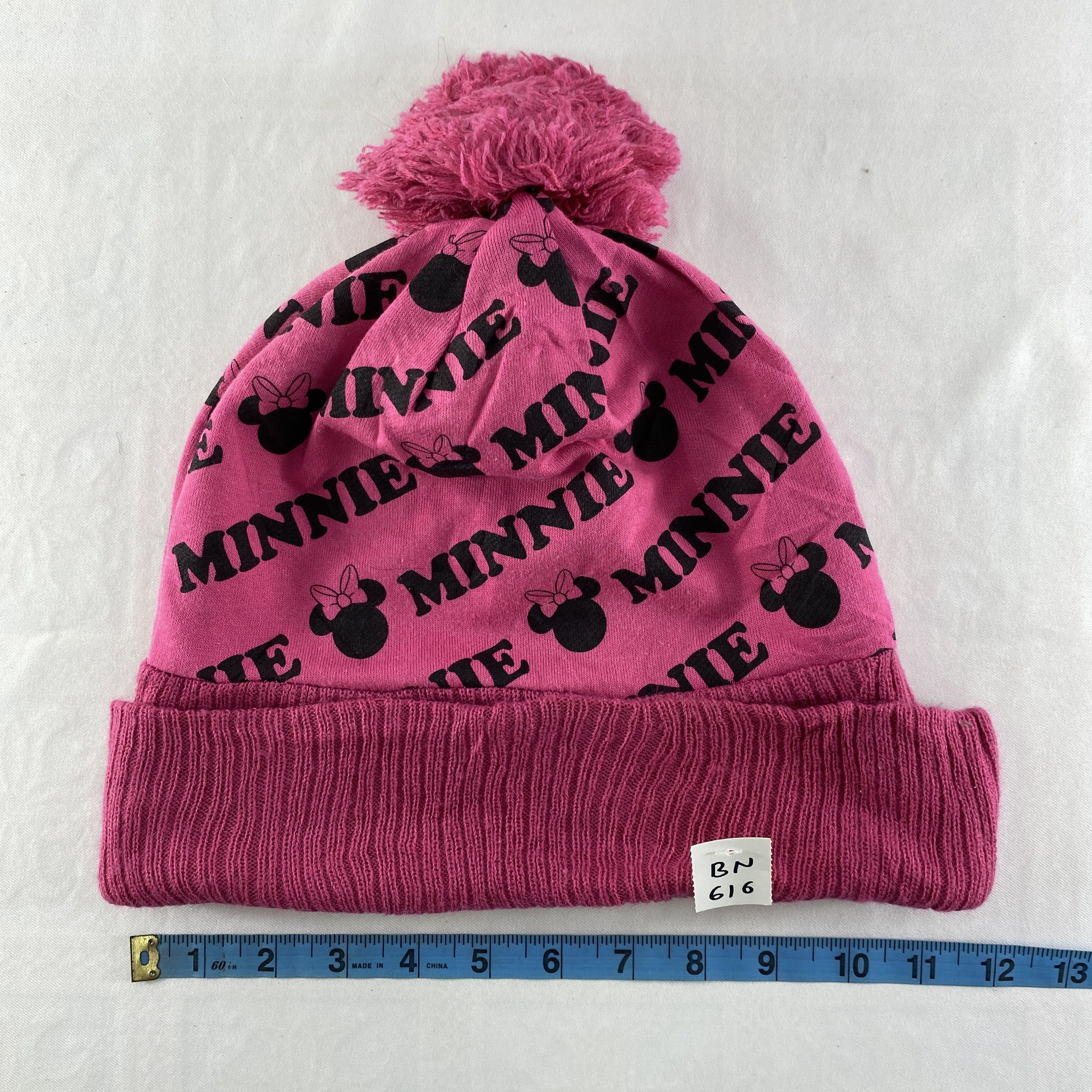 Disney Minnie Mouse Snow Cap Hat Beanie -BN616 Size ONE SIZE - 4 Thumbnail