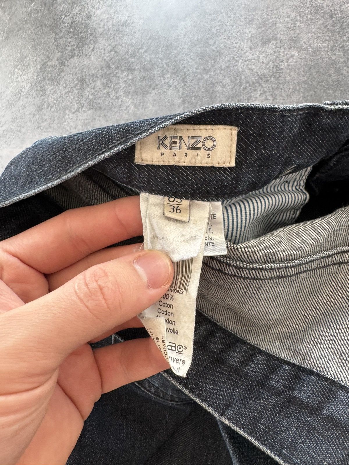 Kenzo Kenzo vintage Y2K distressed denim jeans y2k Size US 36 / EU 52 - 9 Thumbnail