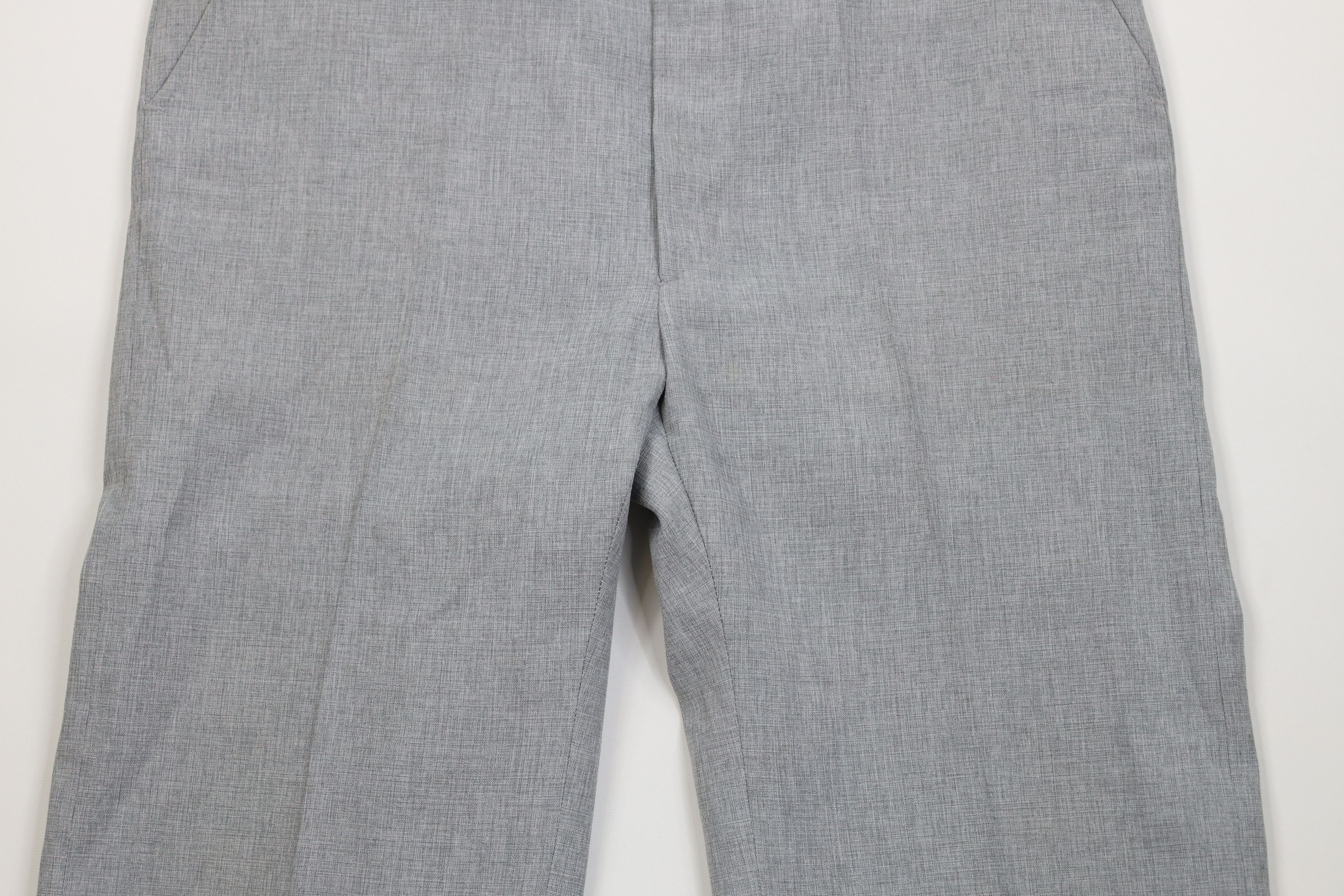 Vintage Vintage 70s Streetwear Flared Wide Leg Chino Pants Gray USA Size US 34 / EU 50 - 3 Thumbnail