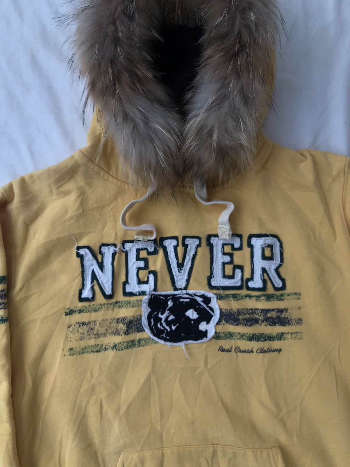 If Six Was Nine Distressed Fur Hoodie Ifsixwasnine LGB Style Size US L / EU 52-54 / 3 - 5 Thumbnail
