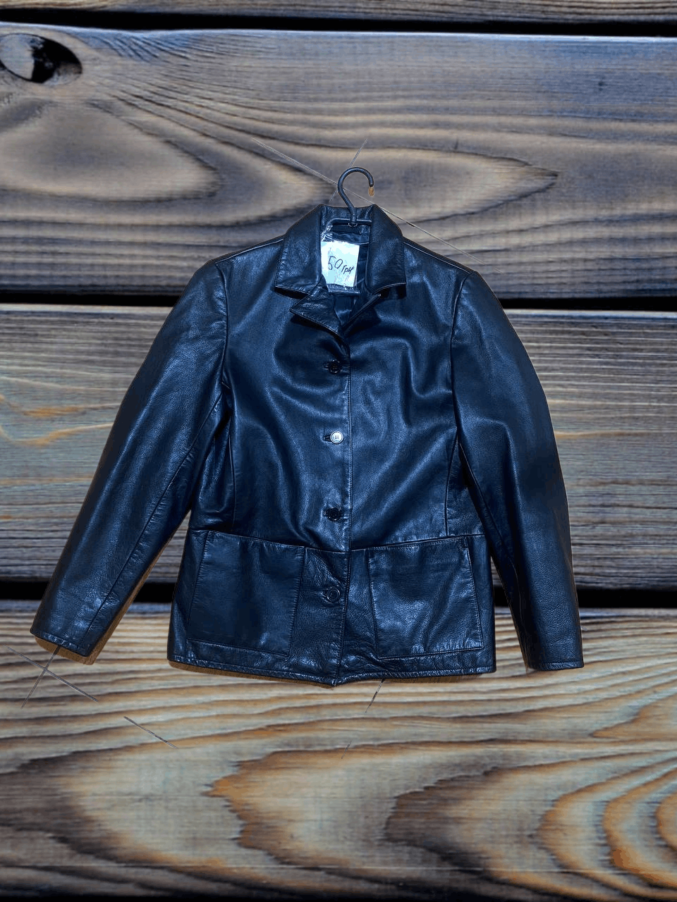 Gap × Vintage VINTAGE ARCHIVE 00s DISTRESSED FADED GAP LEATHER