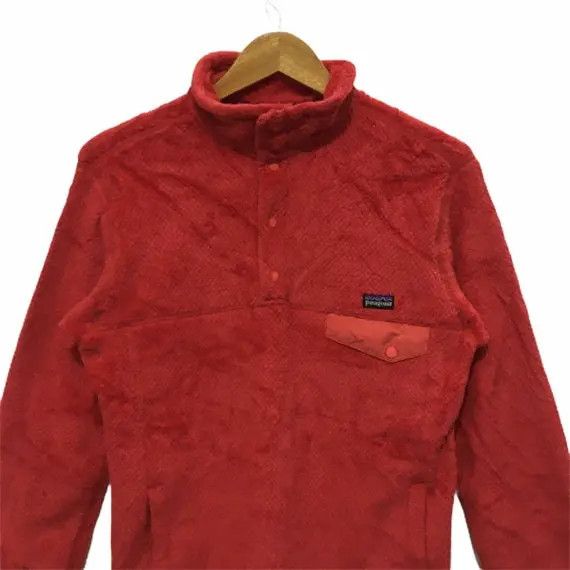 Patagonia Vtg PATAGONIA Fleece Jacket Snap Button Pocket Sweatshirt Size S / US 4 / IT 40 - 2 Thumbnail