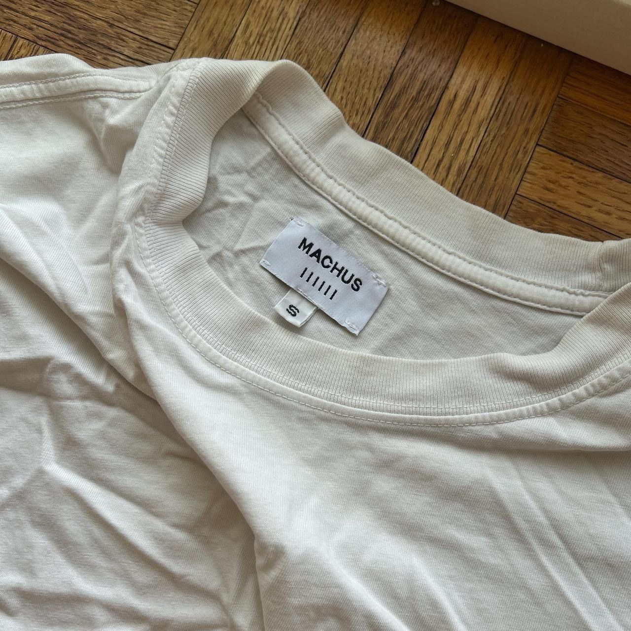 MACHUS MACHUS White Tee Size US S / EU 44-46 / 1 - 2 Thumbnail