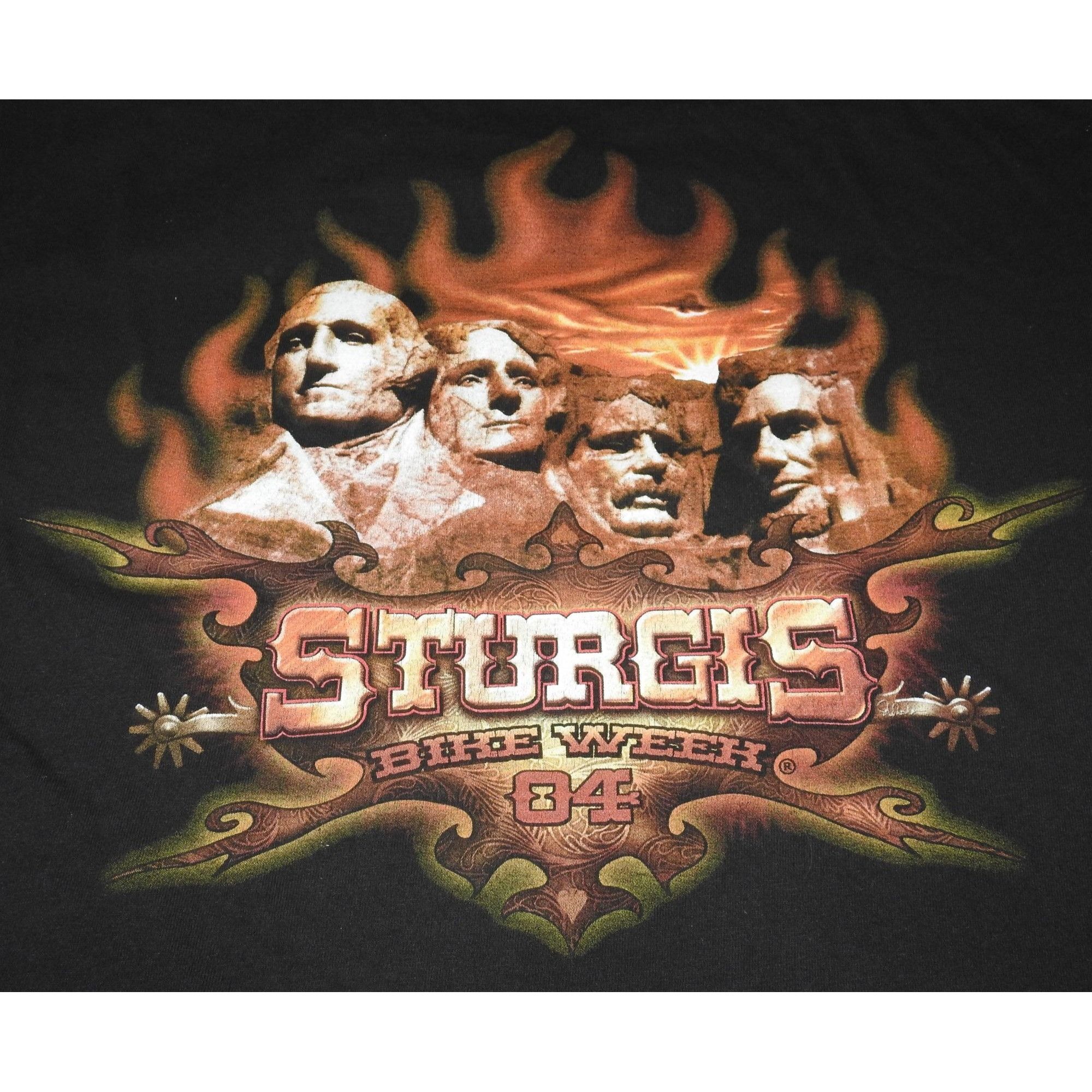 Harley Davidson Vintage 2004 Harley-Davidson Sturgis Bike Week Mt. Rushmore Size US L / EU 52-54 / 3 - 6 Thumbnail