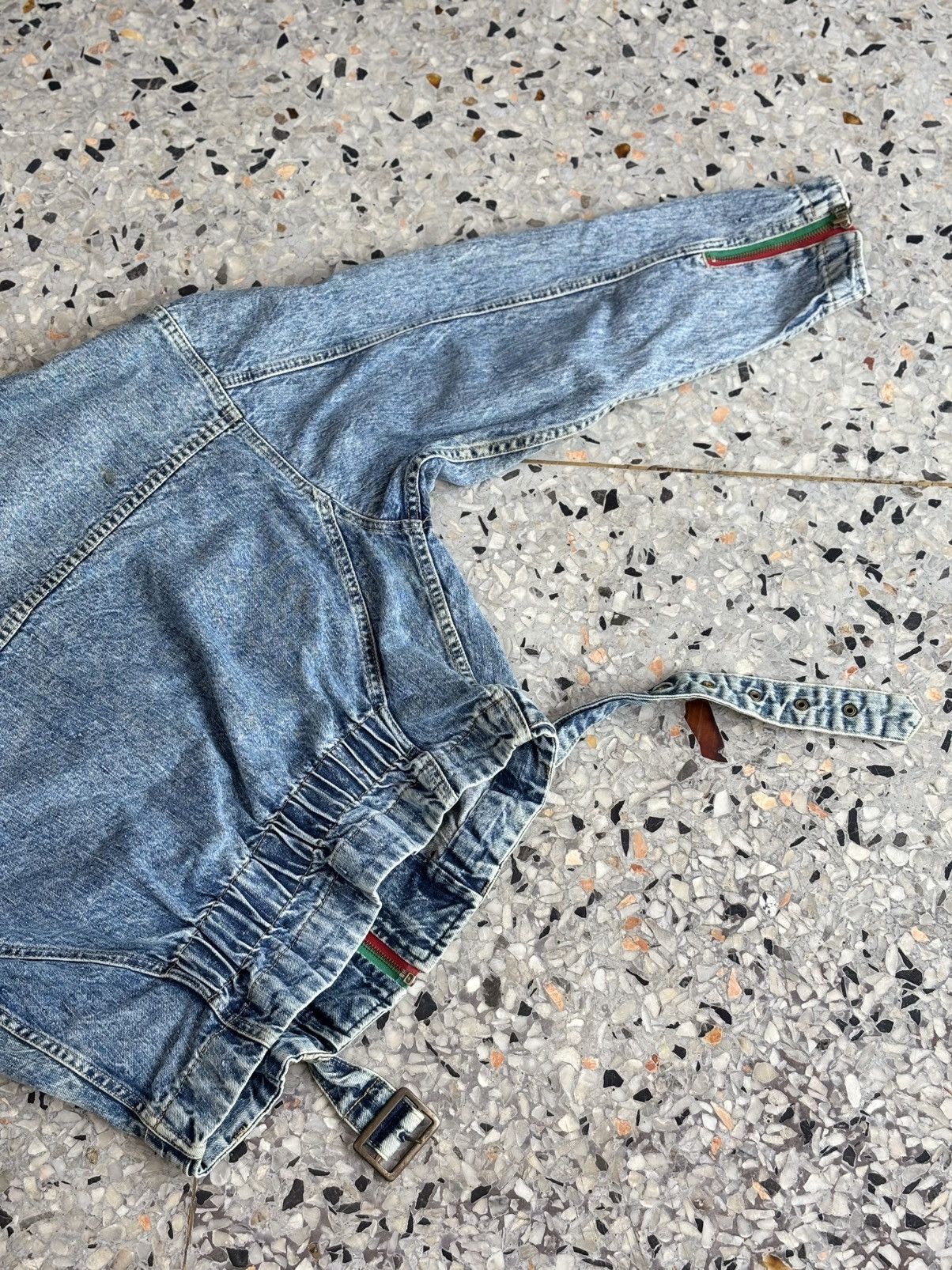 Edwin × Japanese Brand Edwin Jacket 🩵 stone wash 🏍️ Size US S / EU 44-46 / 1 - 10 Thumbnail