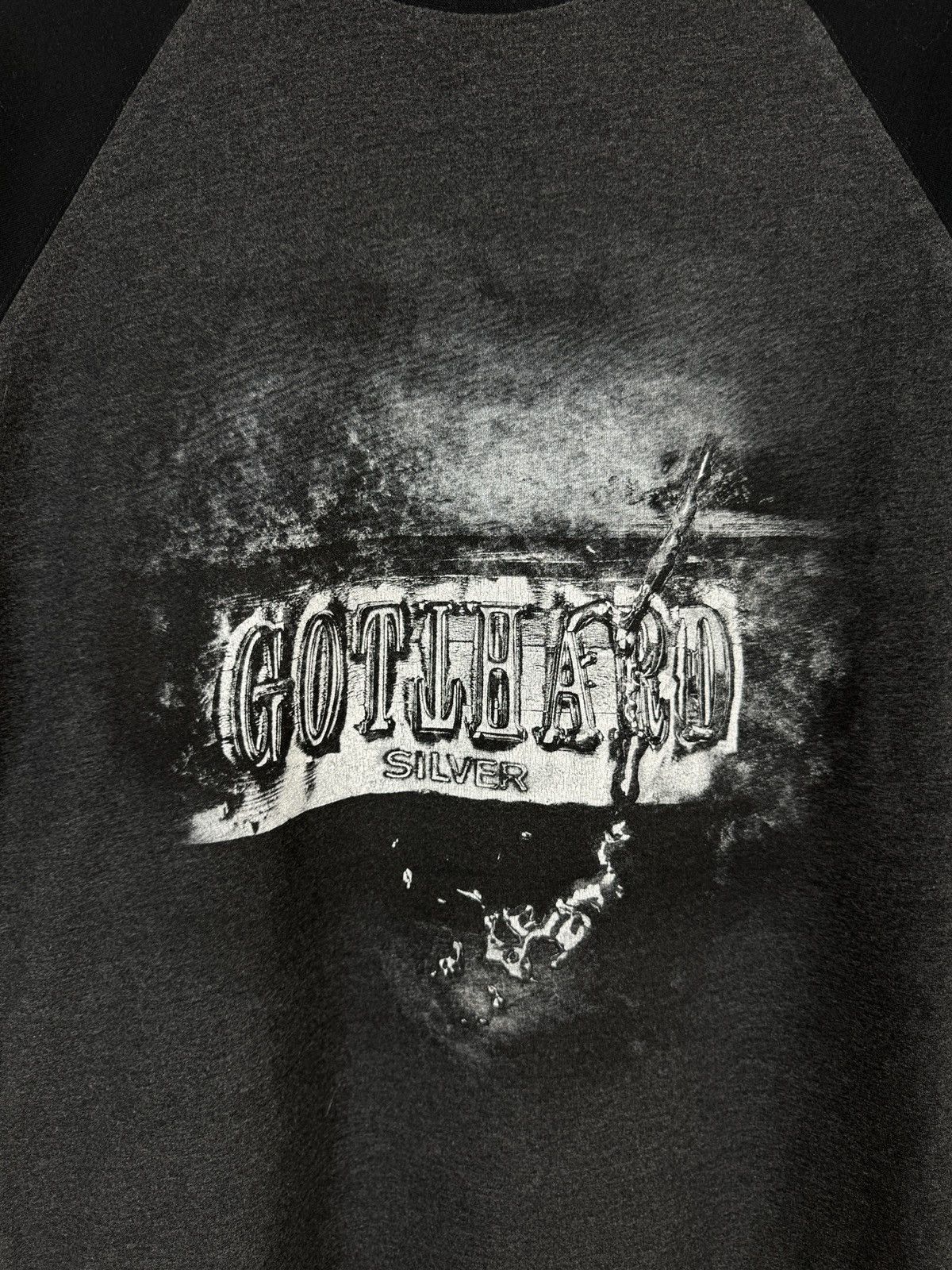 Band Tees Vintage GOTTHARD Silver Rock Band double side tee shirt Size US L / EU 52-54 / 3 - 6 Thumbnail