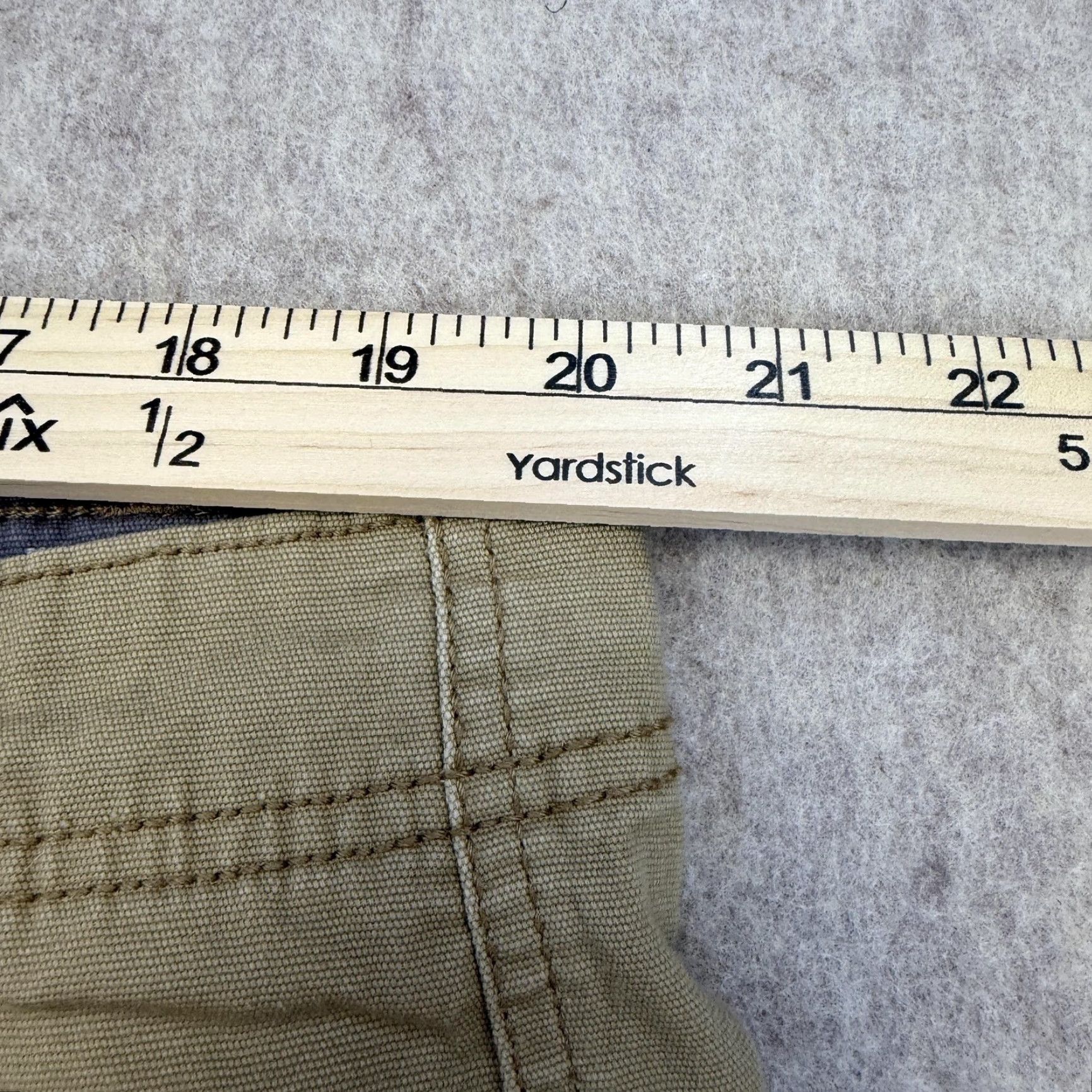 Vintage IRON CO. Cargo Shorts Mens 40 Beige Stretch Multi Pocket Casual Outdoor Size US 40 / EU 56 - 7 Thumbnail