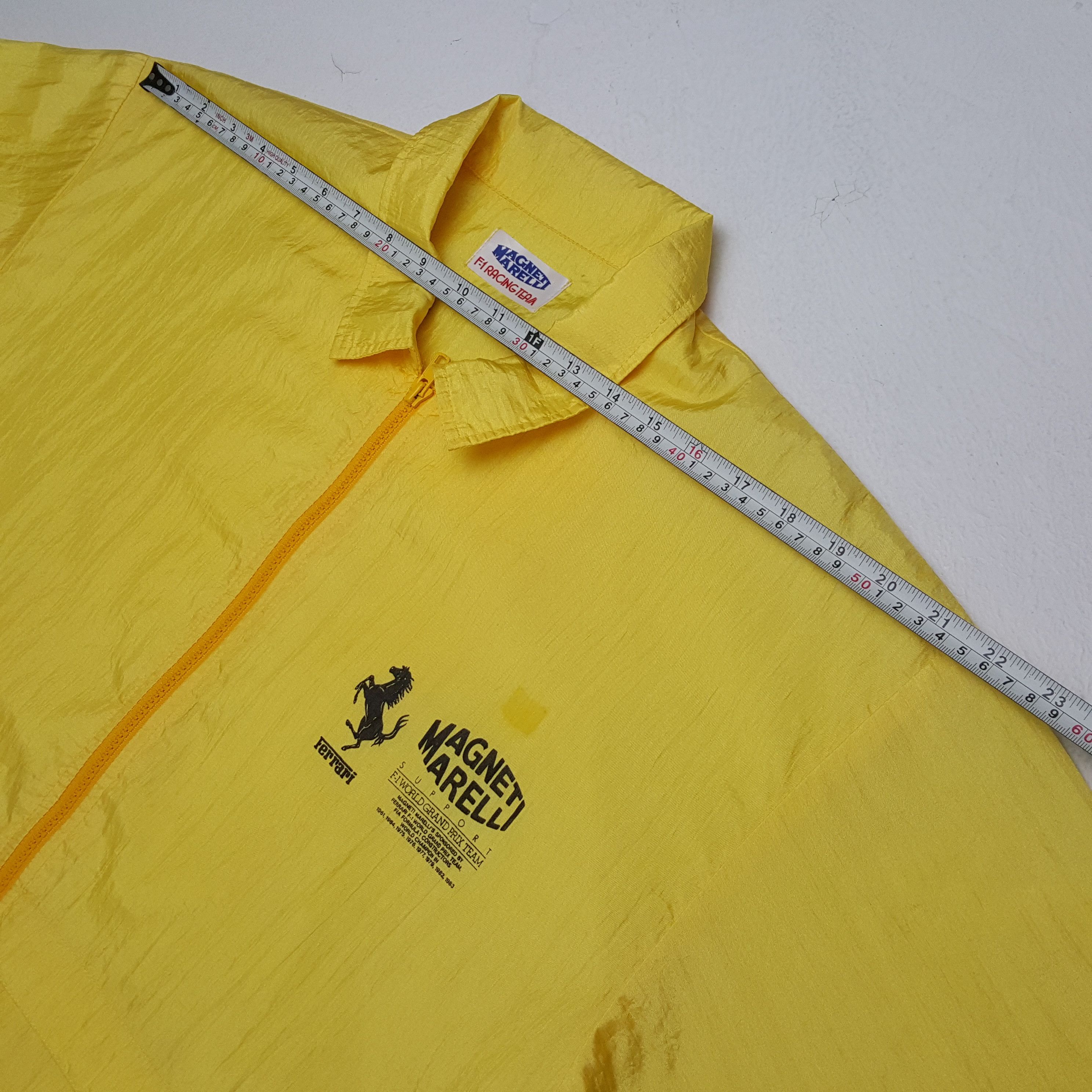 Ferrari × Vintage Vintage FERRARI MAGNETI MARELLI Formula One Jacket Size US L / EU 52-54 / 3 - 4 Thumbnail