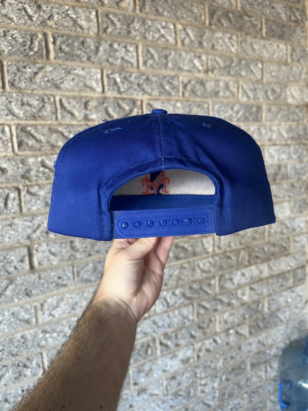 Sports Specialties × Vintage Vintage 90’s MLB New York Mets SnapBack Hat Size ONE SIZE - 3 Thumbnail
