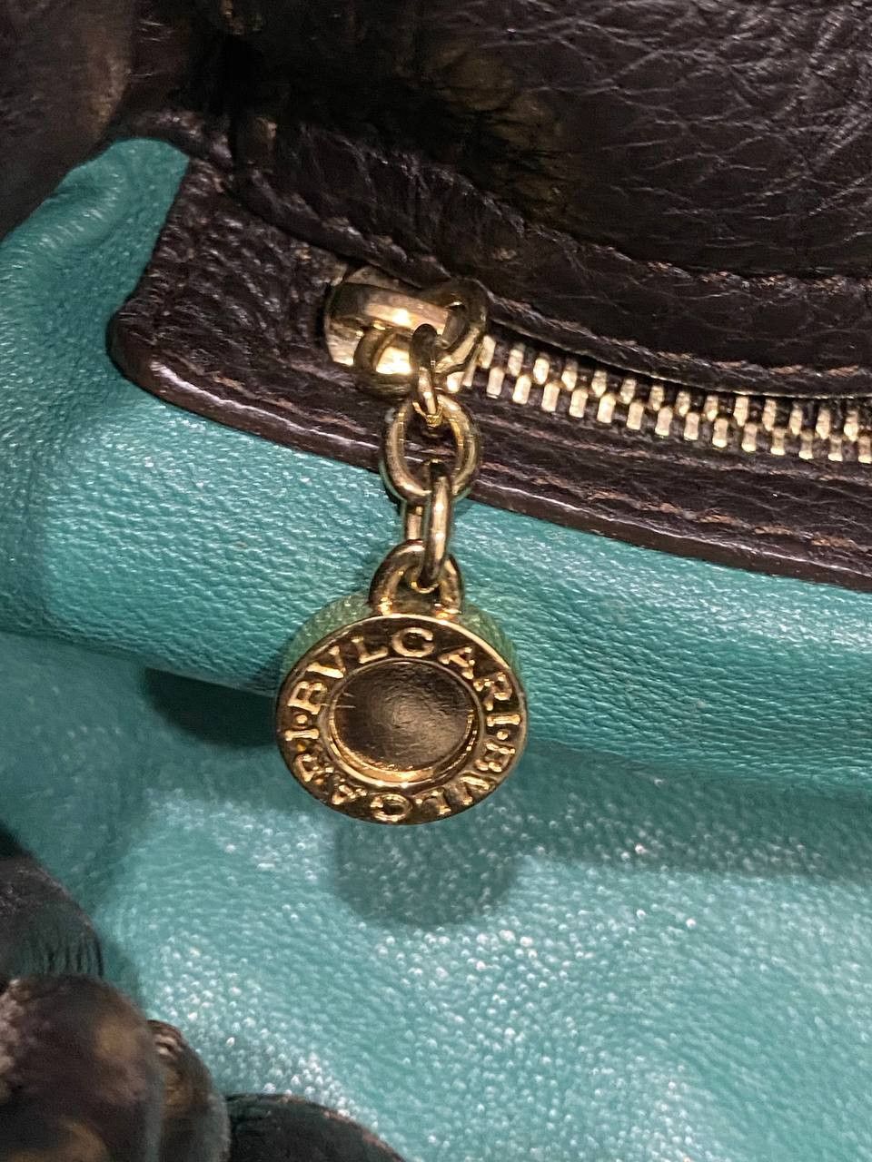 Bvlgari Bvlgari 29433 Women's Leather Handbag Black Size ONE SIZE - 10 Thumbnail