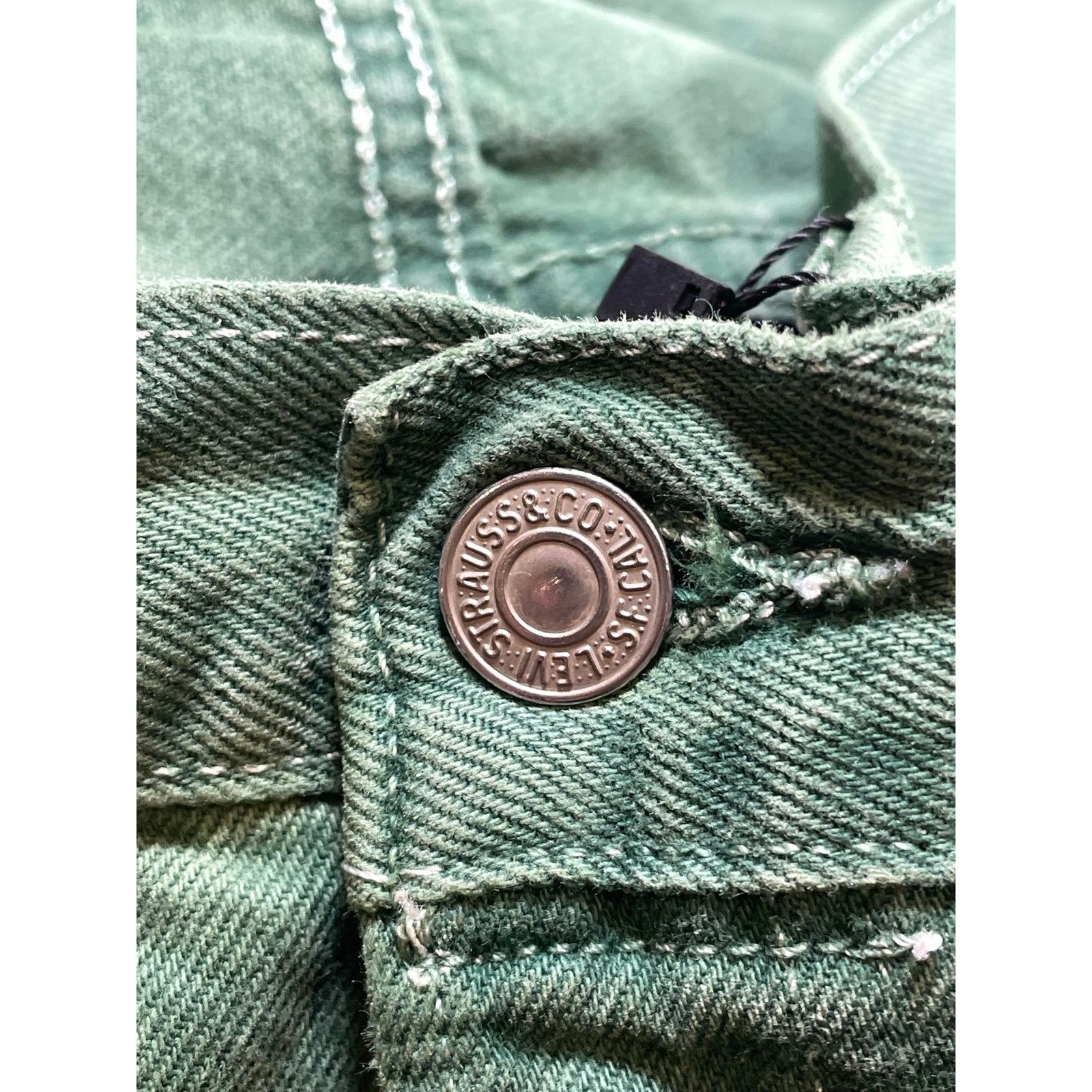 DENIM TEARS Denim Tears Green Plain Jeans Size US 34 / EU 50 - 11 Thumbnail
