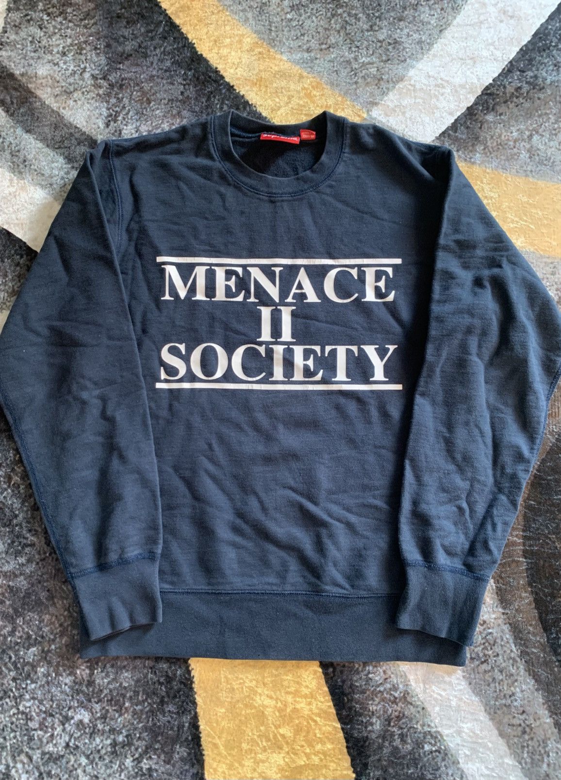 Supreme MENACE Ⅱ SOCIETY Sweat Shirt Menace To Society Society