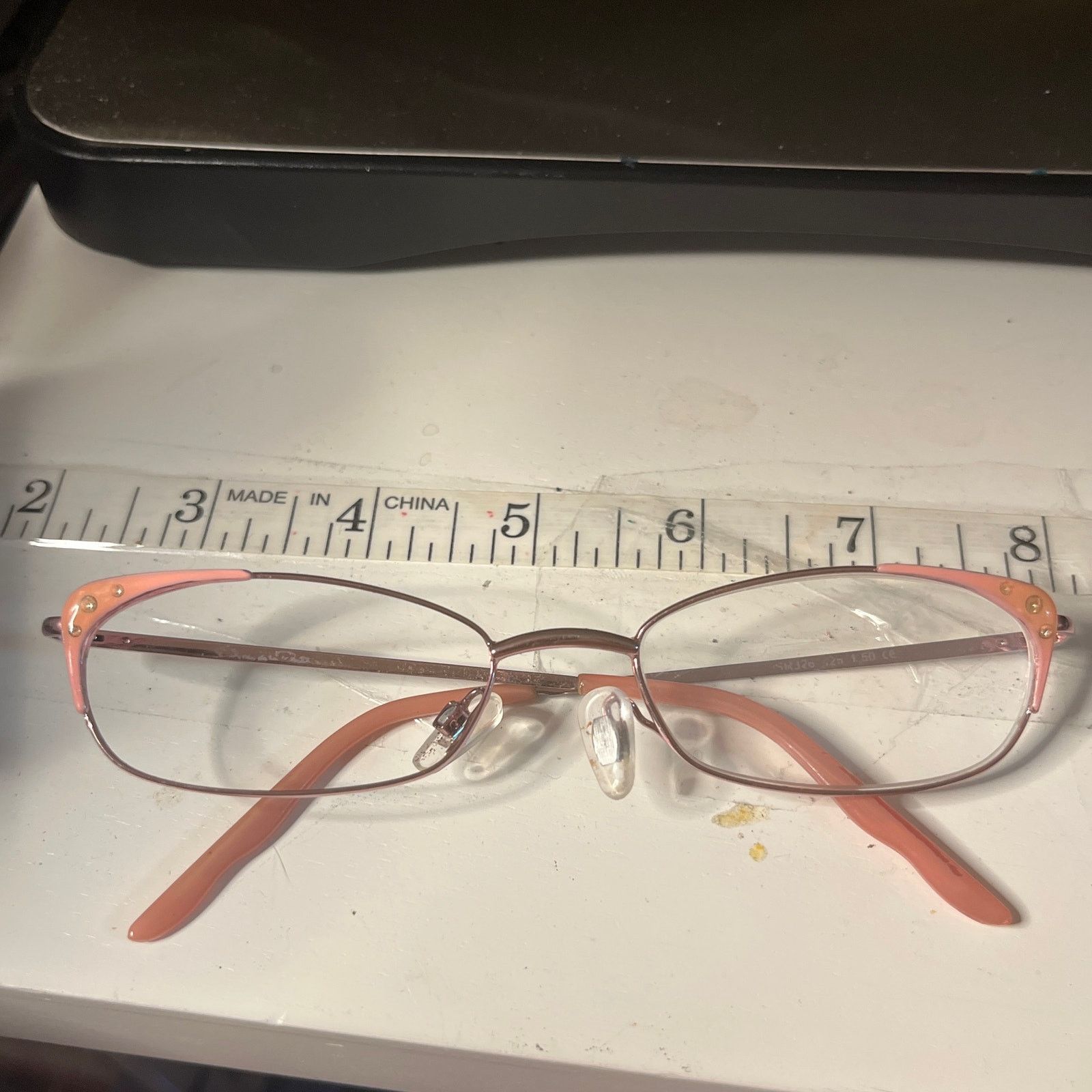 Oscar De La Renta Oscar de la Renta vintage pink rhinestone frames only RARE Size ONE SIZE - 3 Thumbnail
