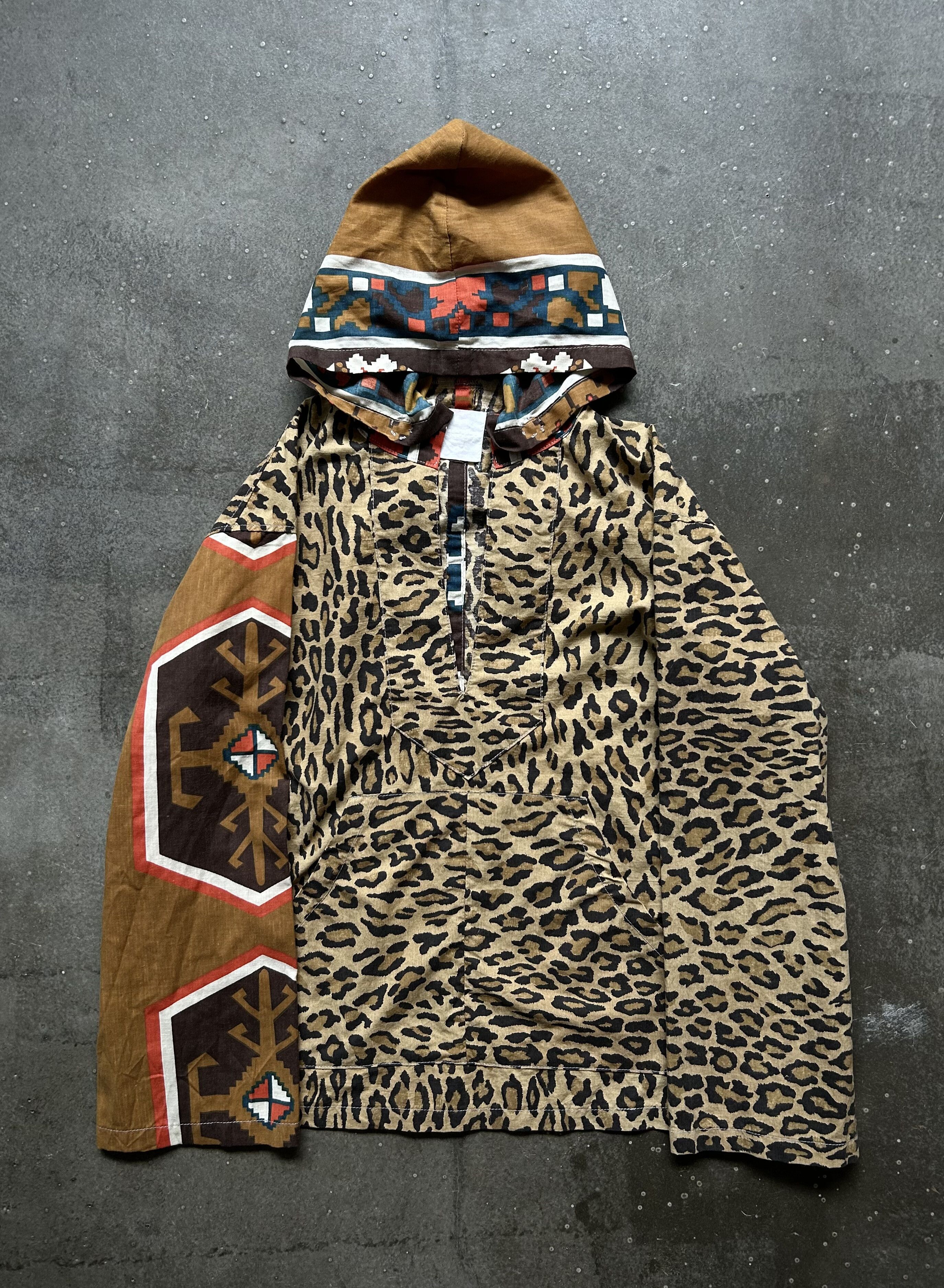 Takahiromiyashita The Soloist. Takahiro Miyashita Leopard Print Hoodie Size US M / EU 48-50 / 2 - 1 Thumbnail