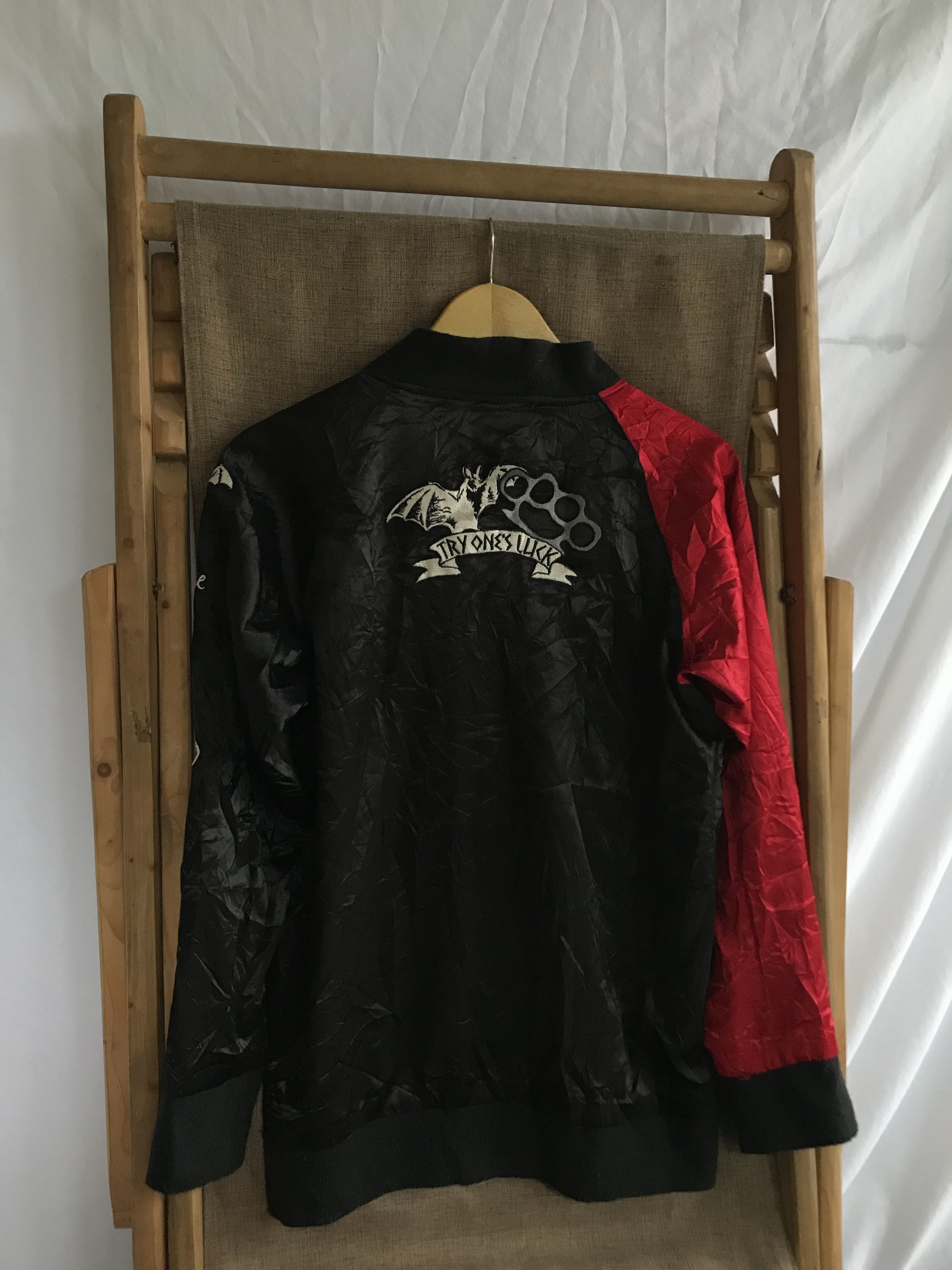 Hysteric Glamour Hell Cat Punks Two Tone Embroidery Sateen Jacket Size US S / EU 44-46 / 1 - 4 Thumbnail