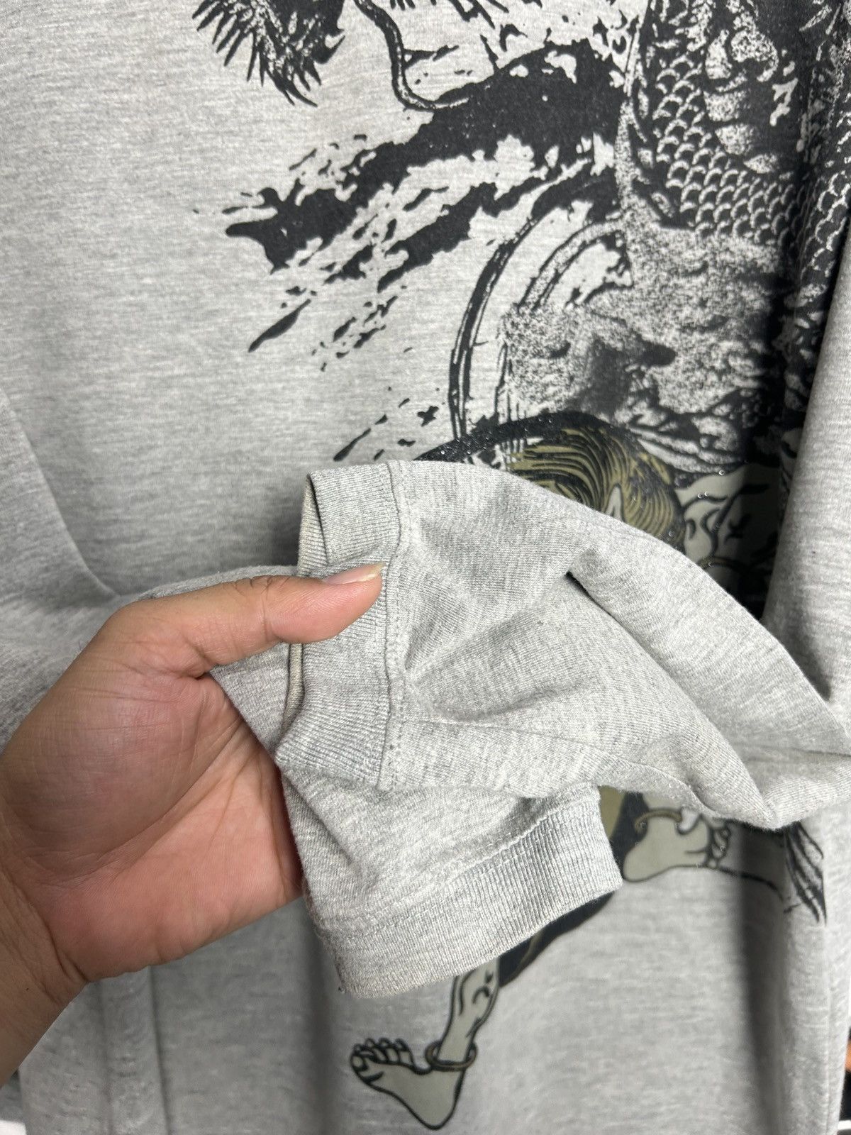 Japanese Brand Vintage Sukajan Blue Point Style Longsleeve Size US XL / EU 56 / 4 - 4 Thumbnail