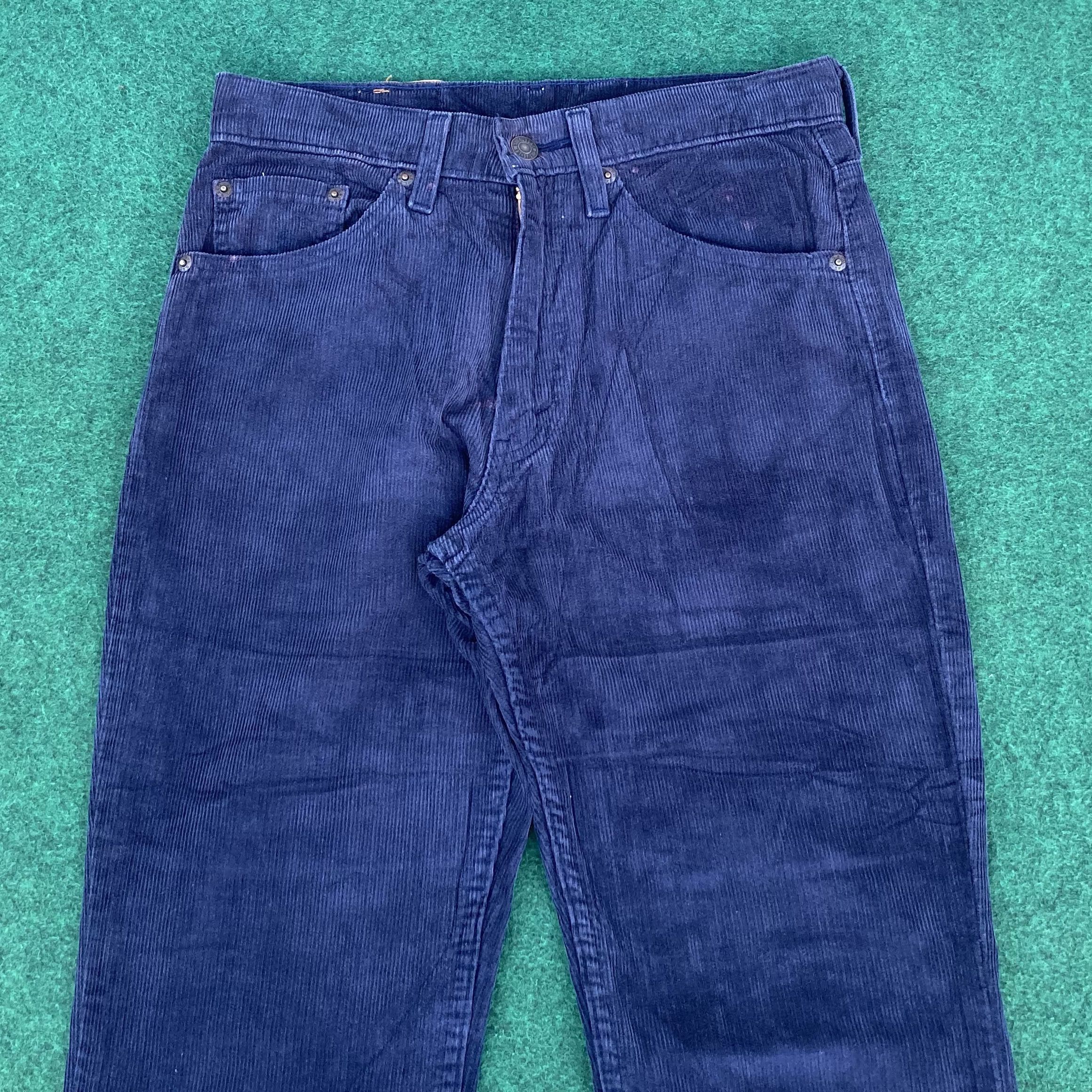 Levi's × Vintage Vtg Levis 517 Corduroy flare Jeans Sz 28 Bootcut Jeans Size US 28 / EU 44 - 3 Thumbnail