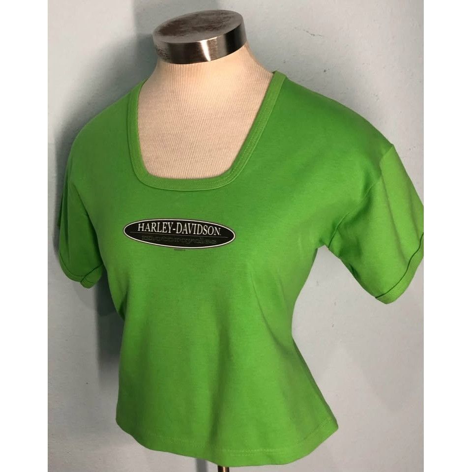 Harley Davidson Harley Davidson Crop Top Shirt XL Women, Elastic Fabric Size XL / US 12-14 / IT 48-50 - 1 Thumbnail