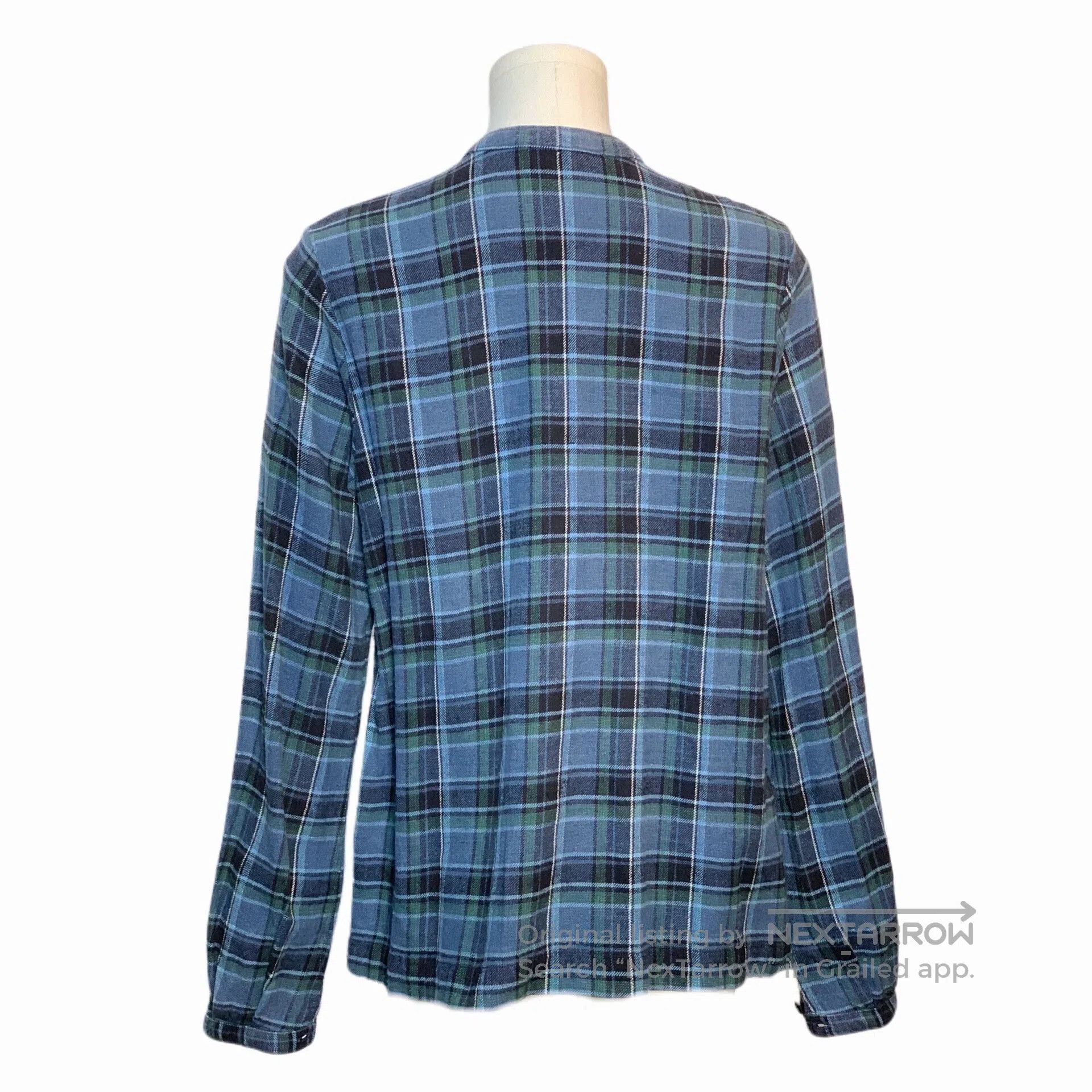 45rpm 45RPM Plaid Ruffle Sleeve Shirt. Size M / US 6-8 / IT 42-44 - 2 Thumbnail