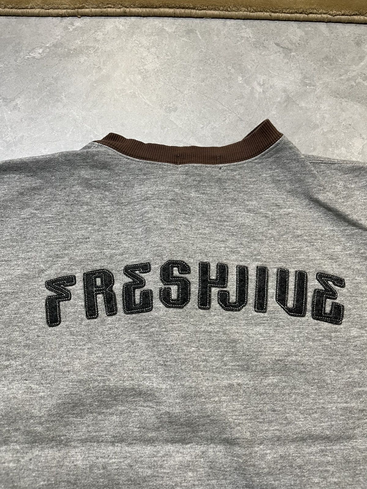 Freshjive Vintage 90s Freshjive Quarter Zip Sweatshirt Size US L / EU 52-54 / 3 - 4 Thumbnail
