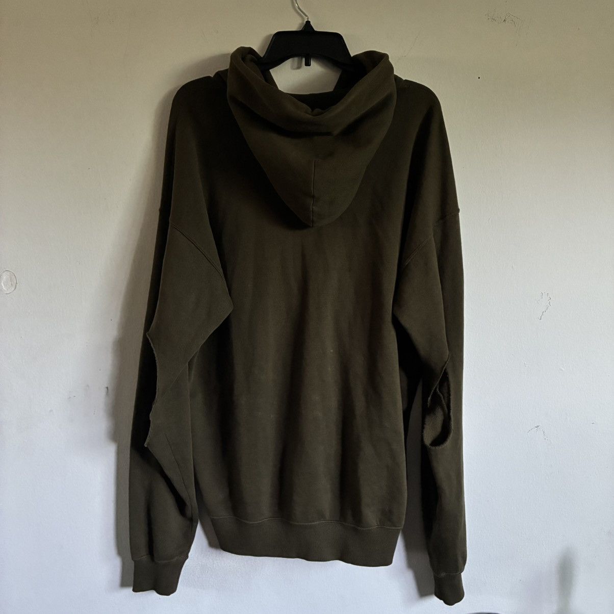 Vetements Vetements Olive Elbow Cut Bullet Zip Up Hoodie Size US S / EU 44-46 / 1 - 9 Thumbnail