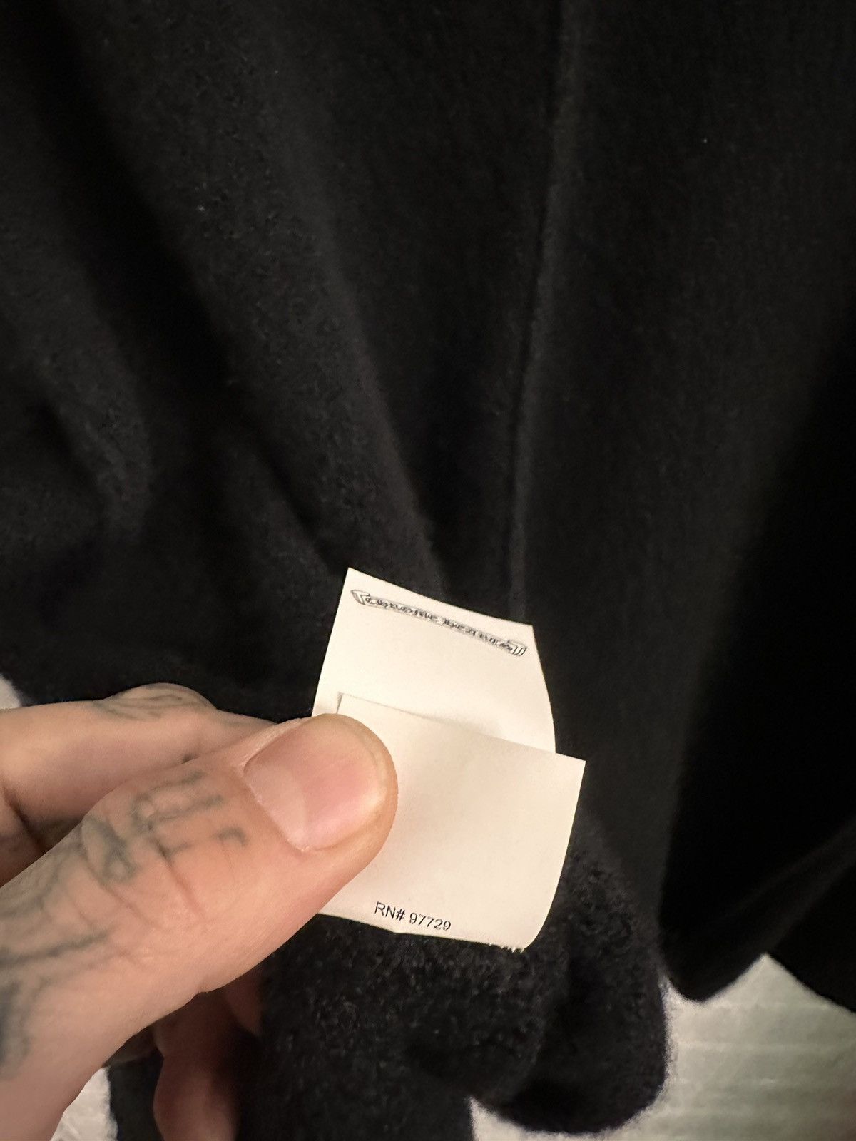 Chrome Hearts Chrome Hearts CASHMERE CROSS PATCH Sweater M-XL Sweater Size US L / EU 52-54 / 3 - 13 Thumbnail