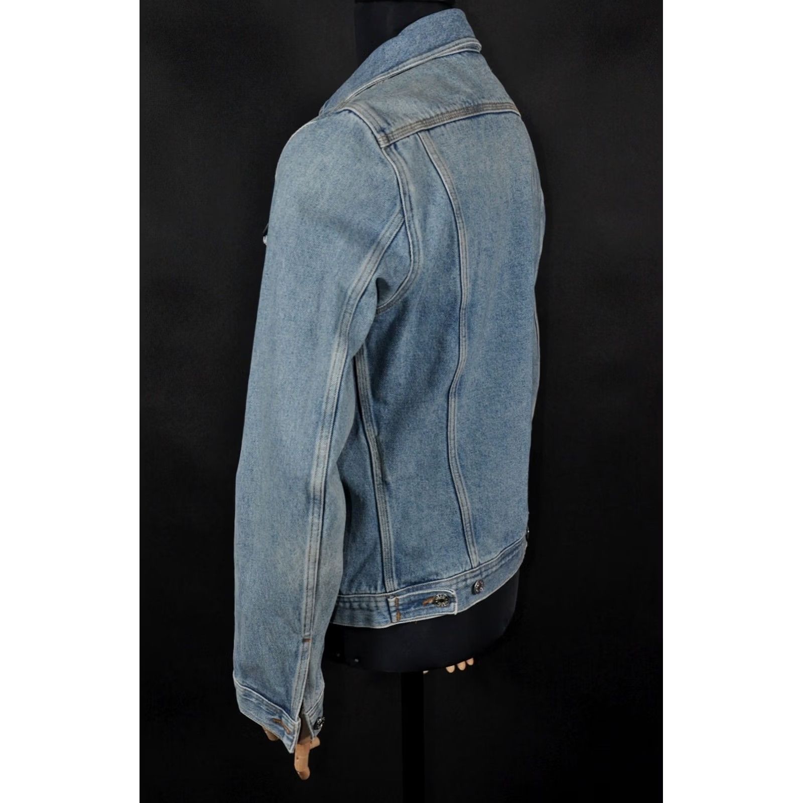 Diesel DIESEL O0S0EW R-ELSHARK XP Jacket Men Denim L Blue 100% Cotton Chest 55 cm Back 62 cm 24.41" Length Sleeve 70 cm 27.56" Vintage: No Size US L / EU 52-54 / 3 - 4 Thumbnail