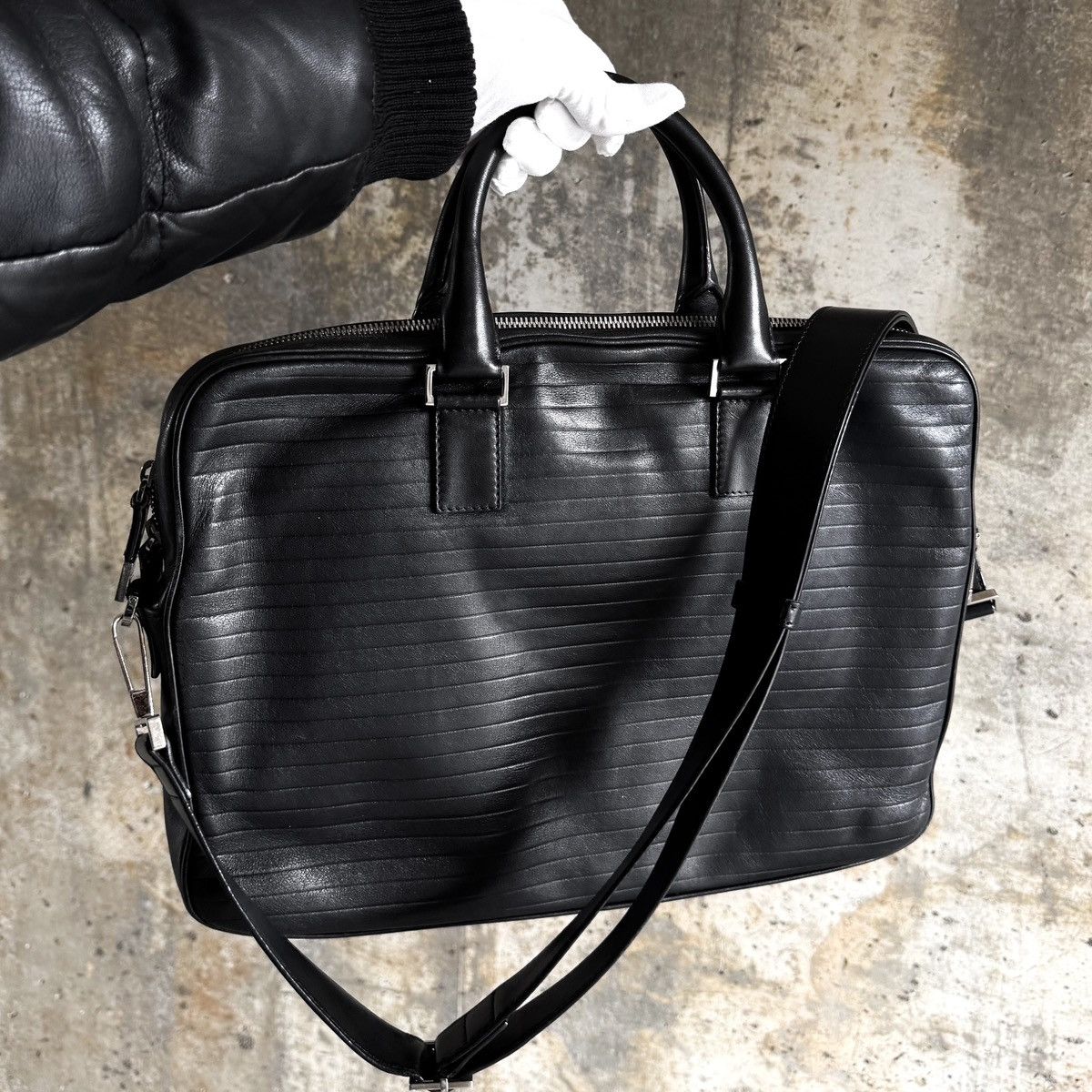 Dior × Hedi Slimane RARE - SS04 DIOR HOMME WAXED DESTROYED DENIM