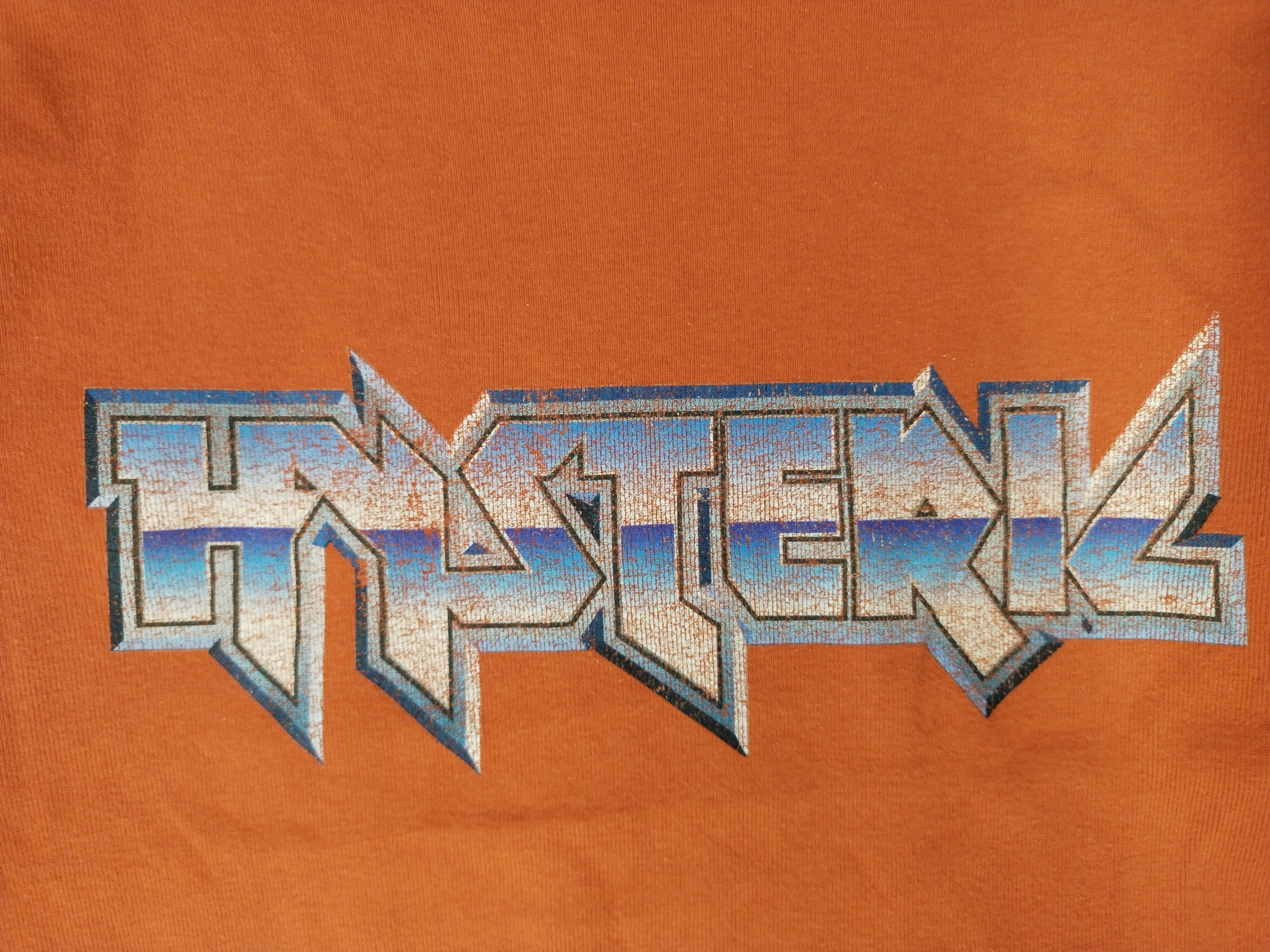 Hysteric Glamour Vtg Hysteric Glamour Spellout Orenge Tee Interested S - M Size S / US 4 / IT 40 - 3 Thumbnail