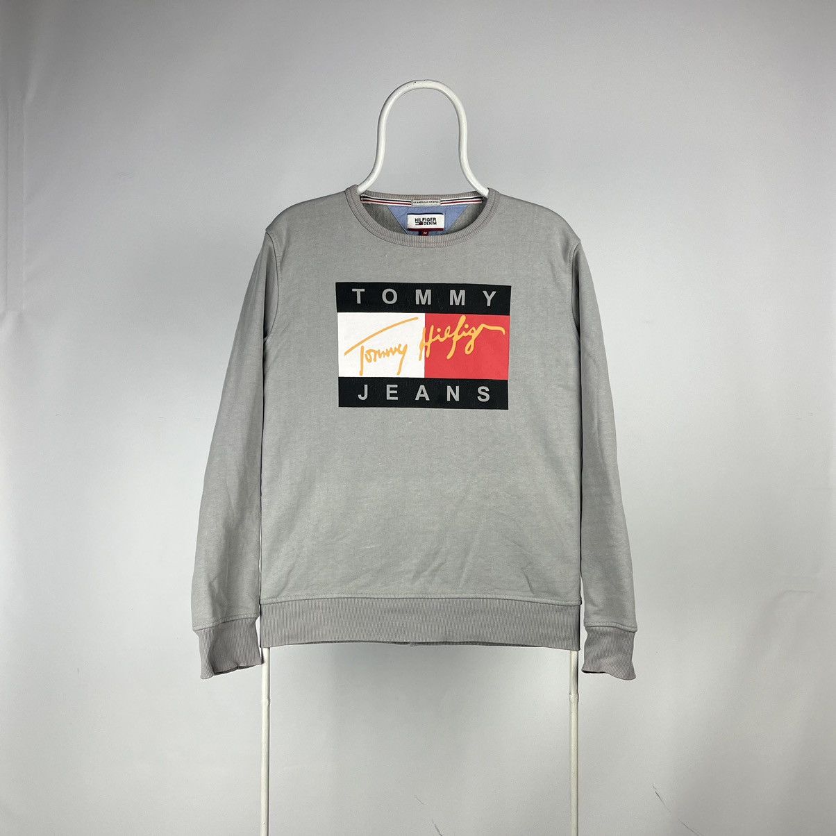 Tommy Hilfiger Tommy Hilfiger sweatshirt box logo size Medium Size US M / EU 48-50 / 2 - 1 Thumbnail
