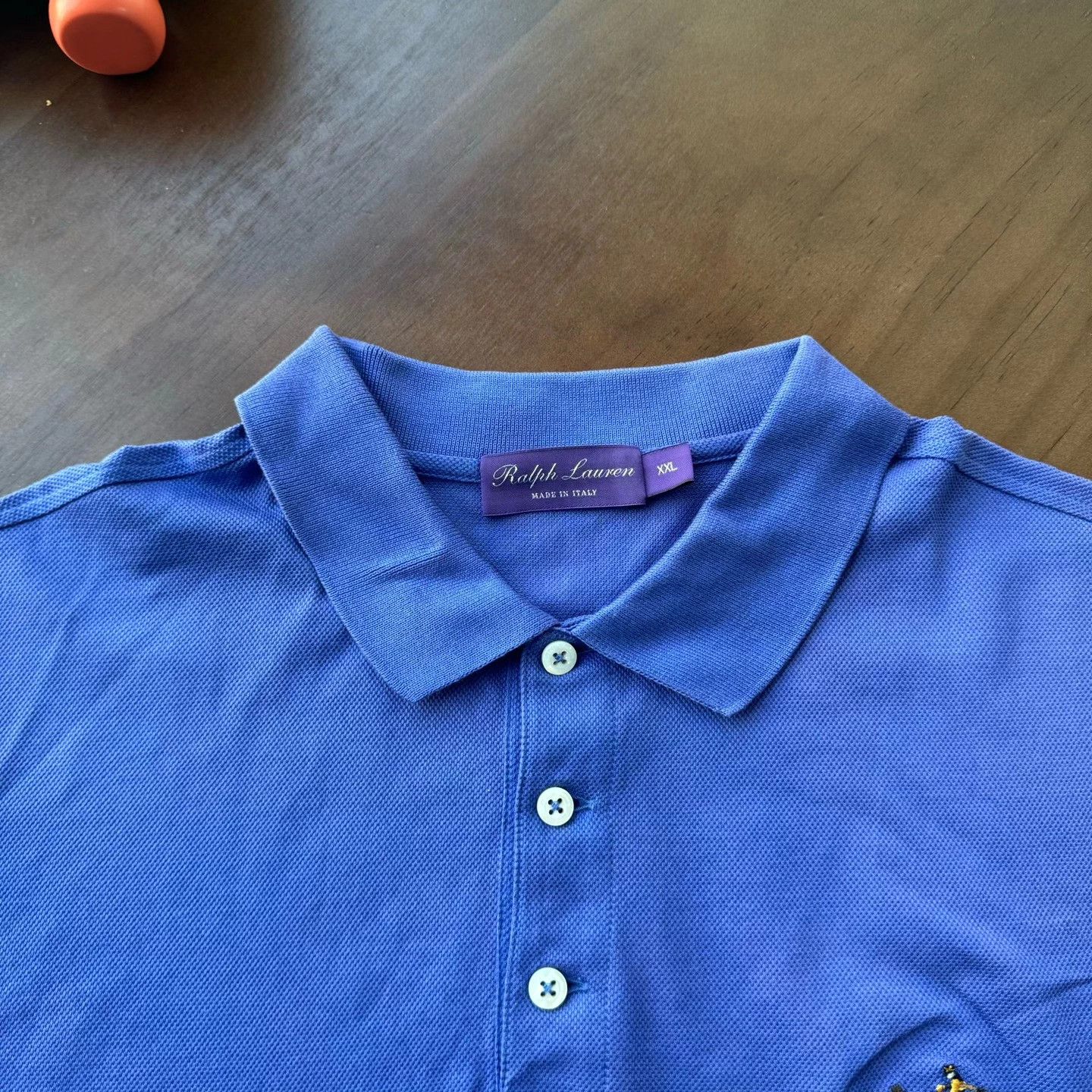 Polo Ralph Lauren RRL Purple Label Embroidered Pony Polo XXL Size US XXL / EU 58 / 5 - 4 Thumbnail