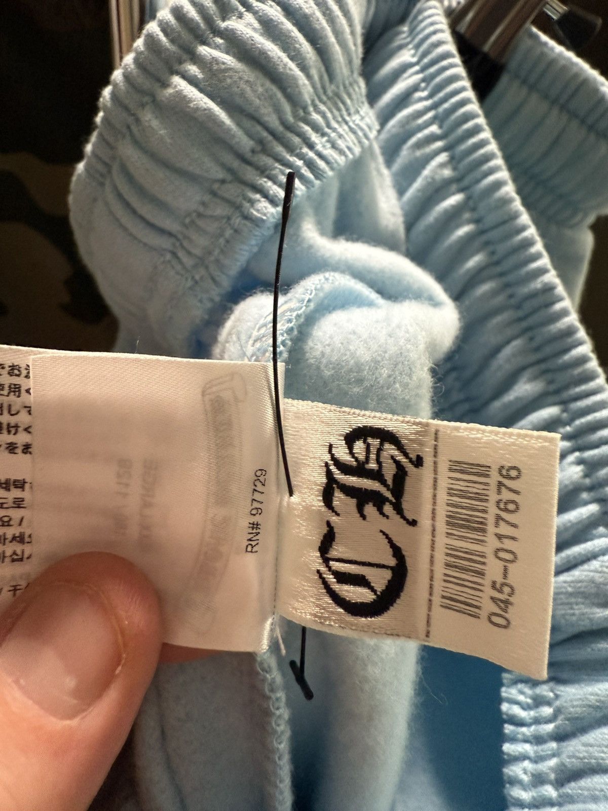 Chrome Hearts Chrome Hearts Miami Art Basel Exclusive Blue Sweatpants Size US 38 / EU 54 - 11 Thumbnail