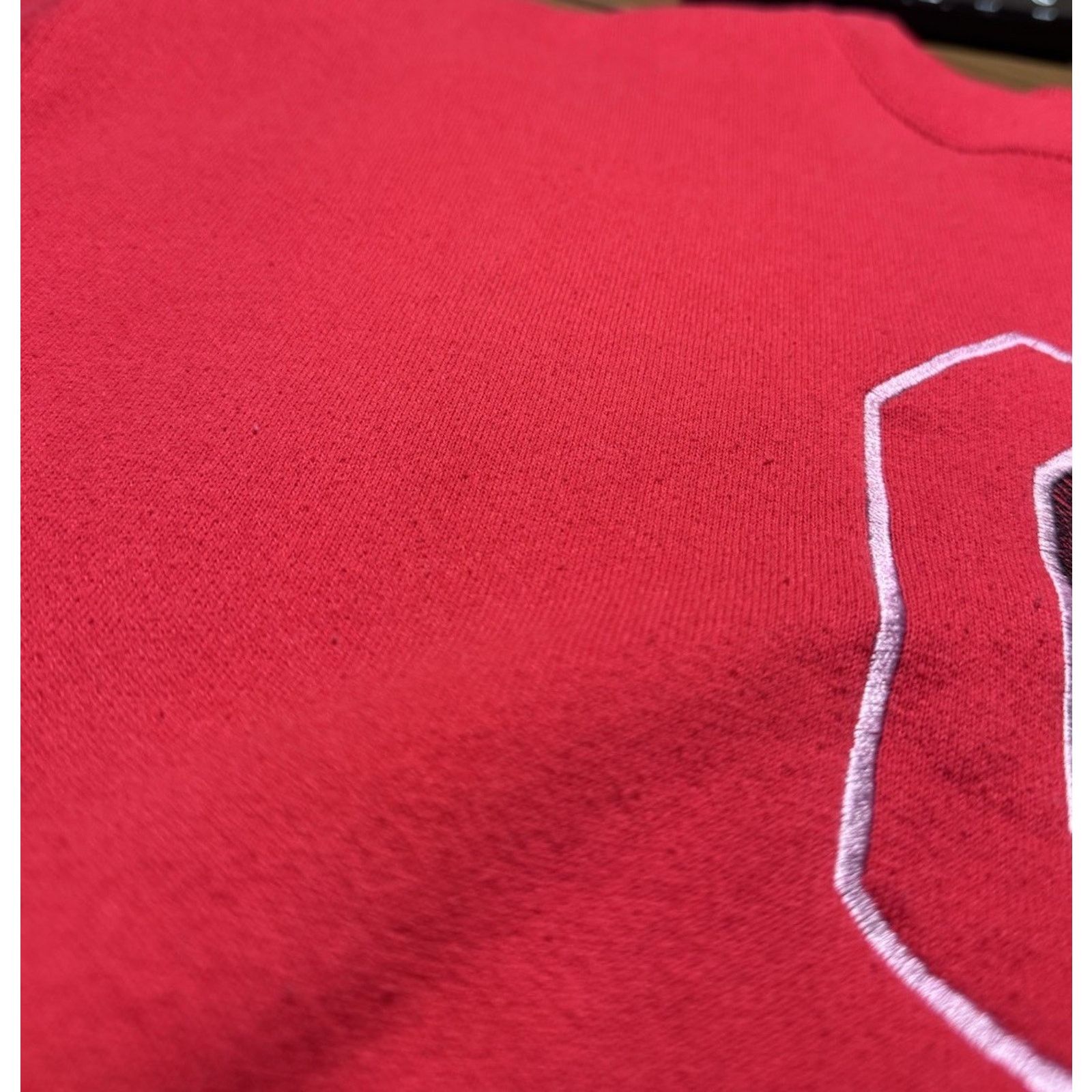 Gildan VTG Ohio State Buckeyes Red Santee Sweatshirt USA size L Size US L / EU 52-54 / 3 - 5 Thumbnail