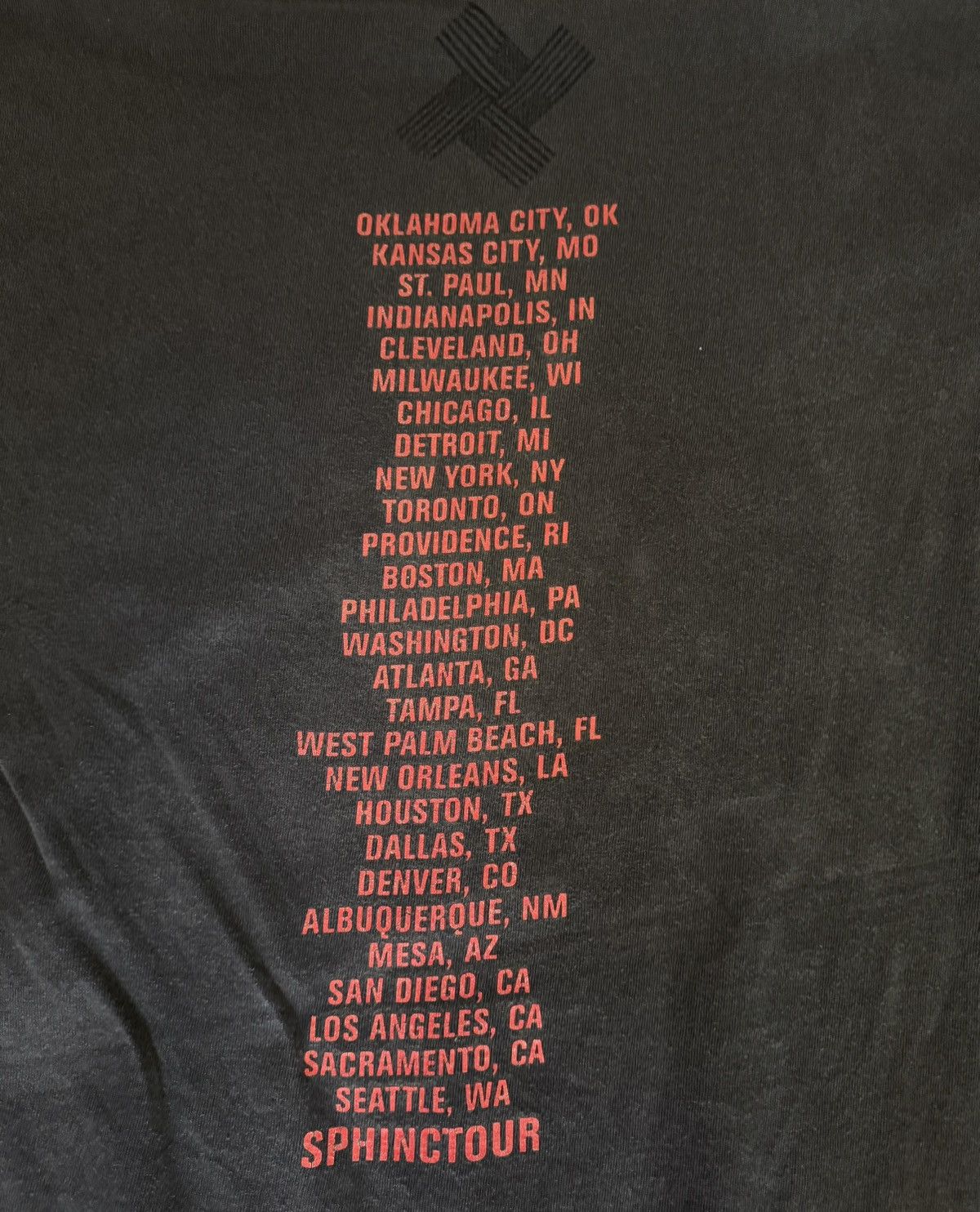 Band Tees Ministry - 1996 Sphinctour tee Skinny Puppy NIN Size US XXL / EU 58 / 5 - 2 Thumbnail