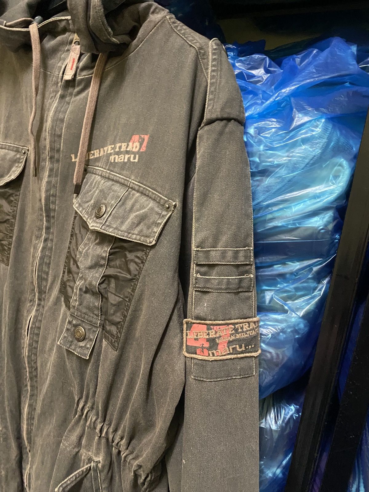 Japanese Brand VINTAGE 90S MARU WORKWEAR PARKA JACKET Size US XL / EU 56 / 4 - 6 Thumbnail