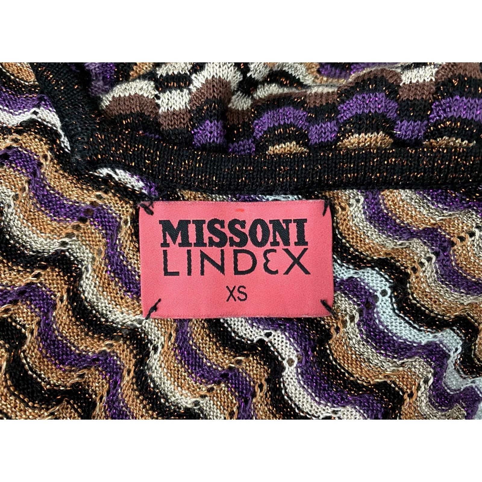 Missoni Missoni XS Womens Dress A-Line Midi Multicoloured Lindex Missoni XS Dress Womens Size XS / US 0-2 / IT 36-38 - 4 Thumbnail