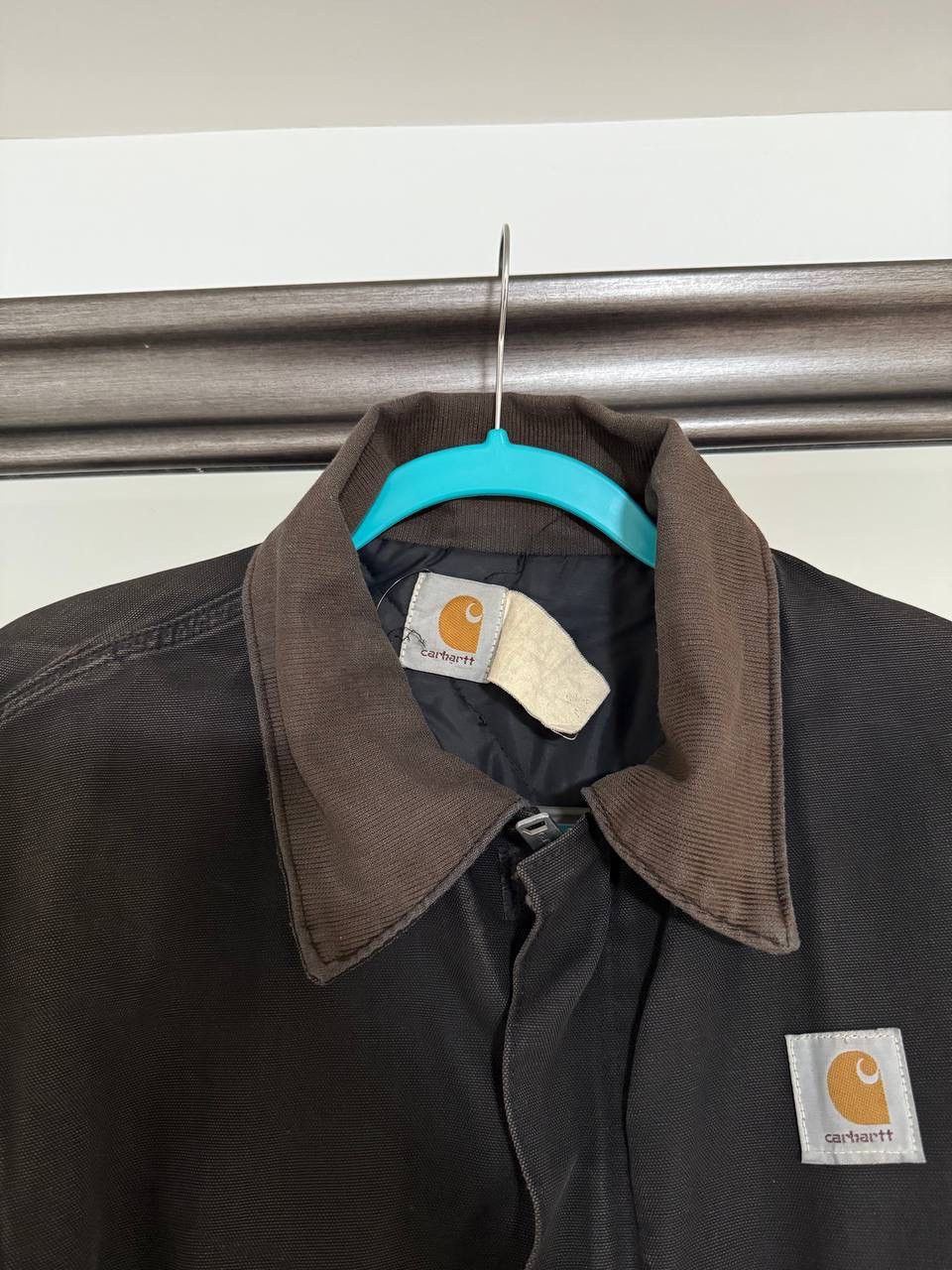 Carhartt Carhartt Men's Work Jacket Brown vintage distressed s80-90 Size US L / EU 52-54 / 3 - 2 Thumbnail