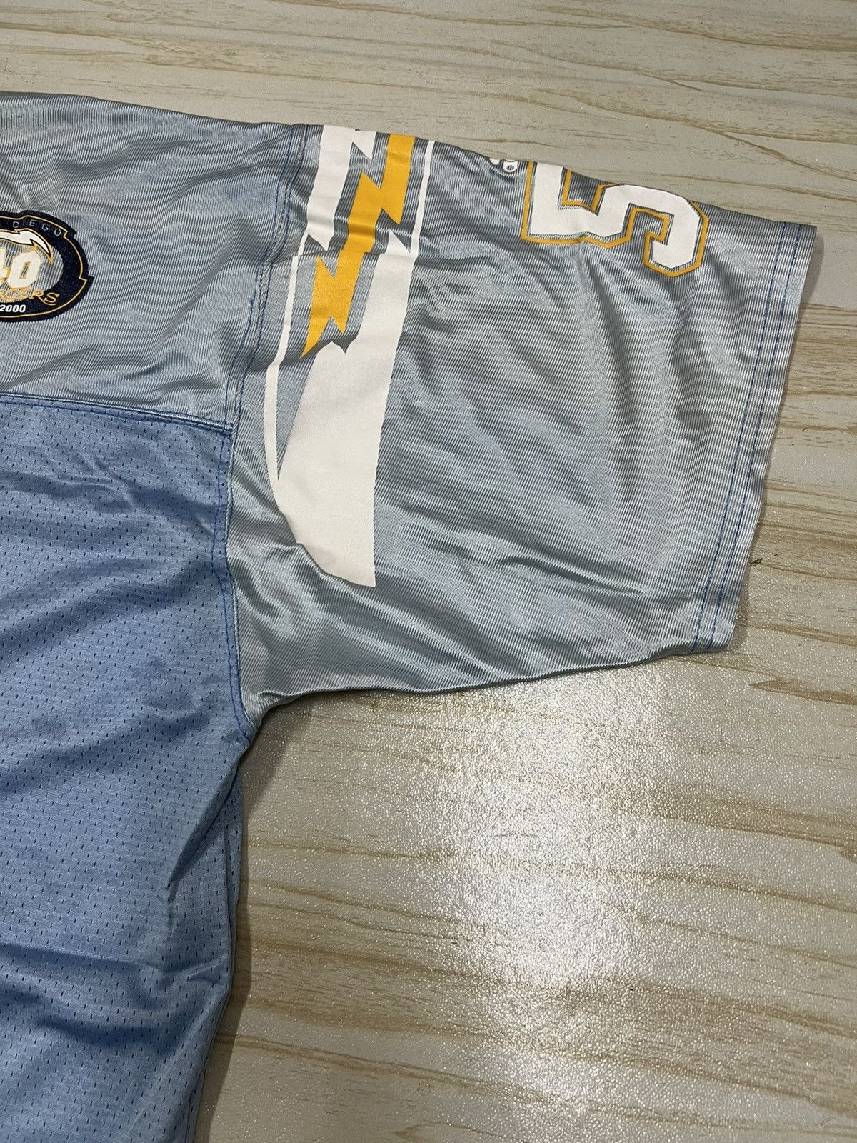 Vintage Adidas 00s Chargers San Diego Seau Vintage Jersey Size US XXL / EU 58 / 5 - 5 Thumbnail
