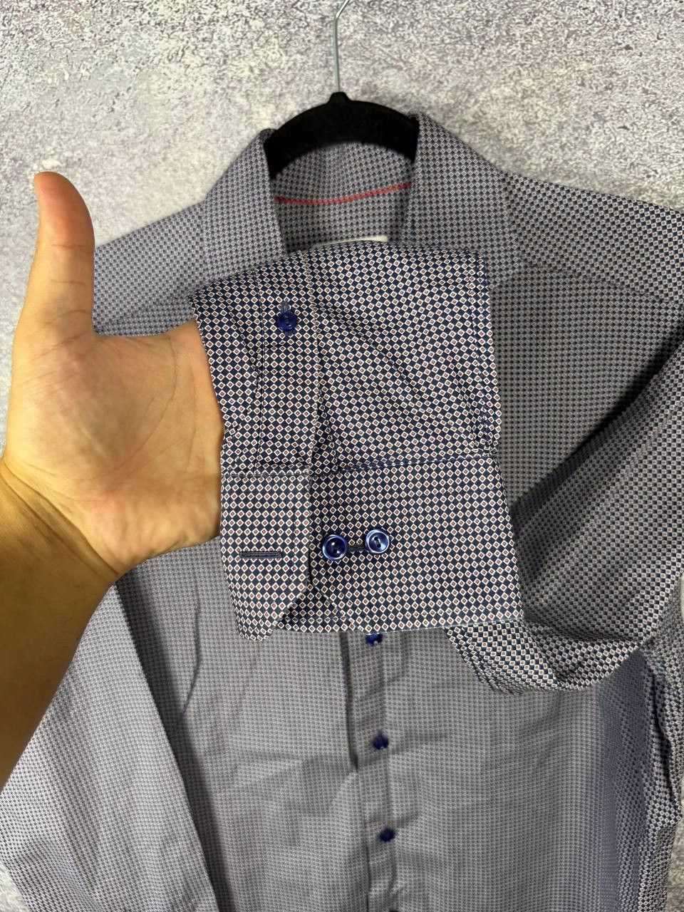 Eton ETON PRINTED SHIRT BUTTON UP MEN'S Size US L / EU 52-54 / 3 - 5 Thumbnail