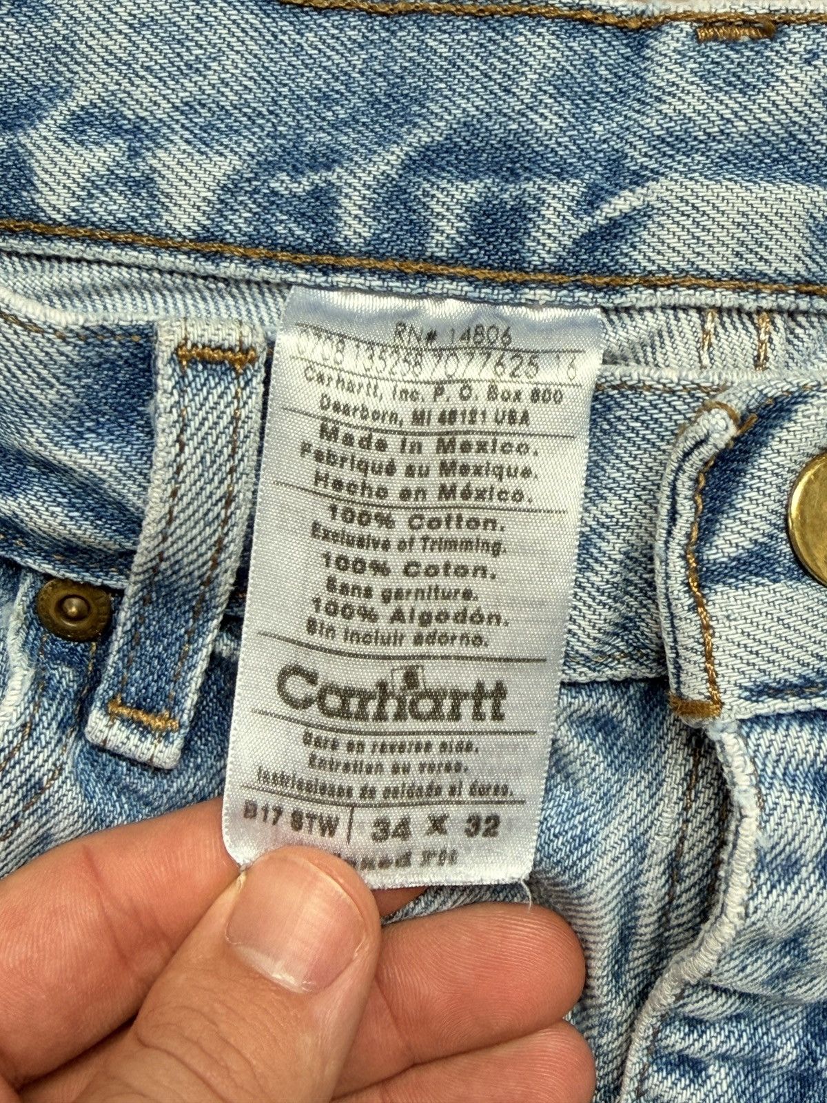Carhartt CARHARTT JEANS Size US 33 - 4 Thumbnail
