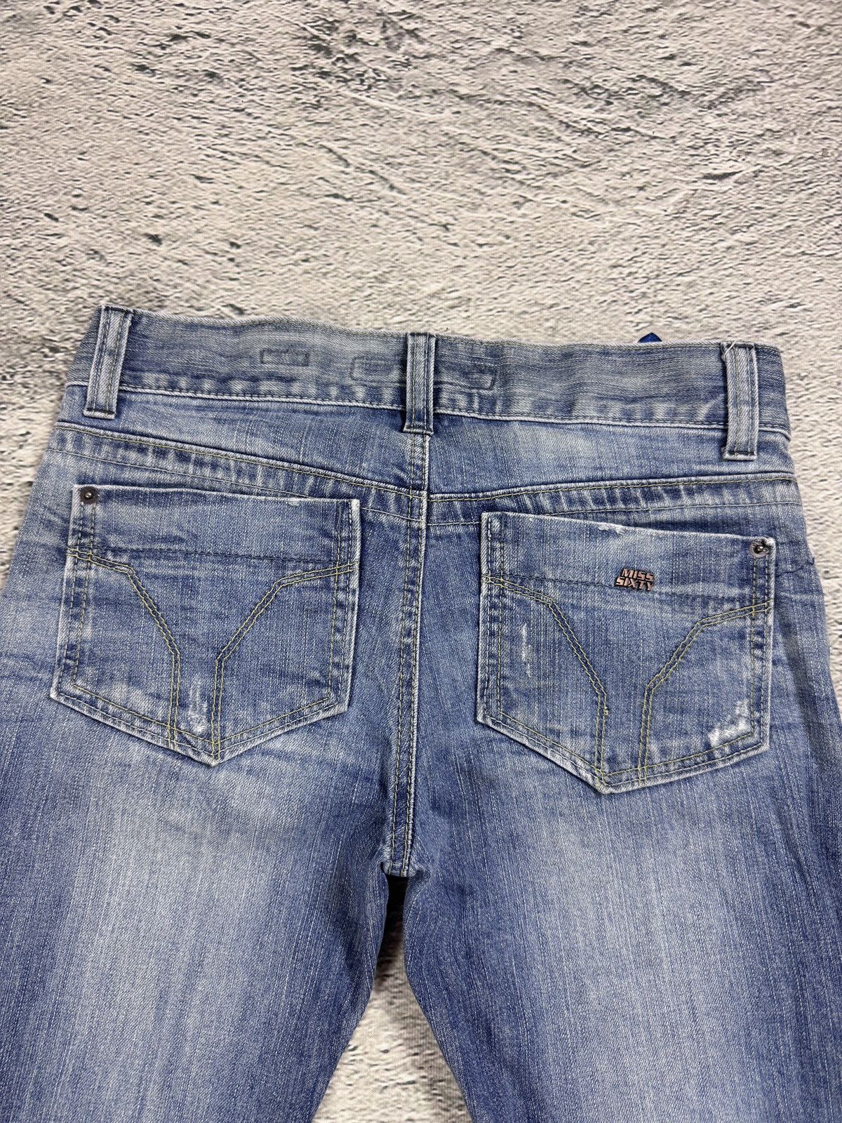 Miss Sixty Y2K Vintage Miss Sixty Jeans Bootcut Low Rise Size 28" / US 6 / IT 42 - 10 Thumbnail