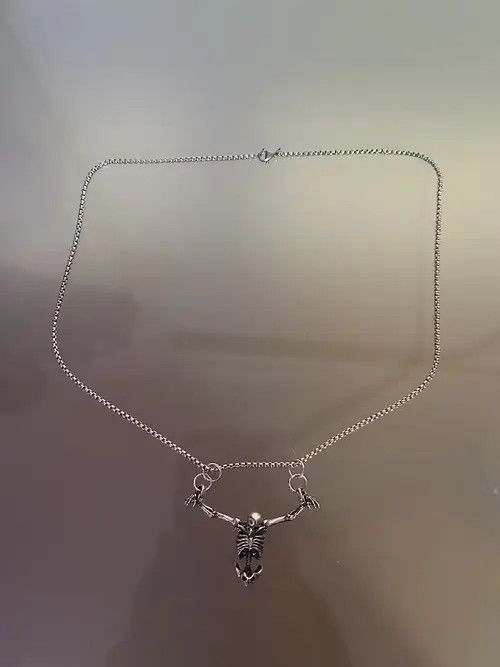 Japanese Brand Hanging Skeleton Necklace Size ONE SIZE - 3 Thumbnail