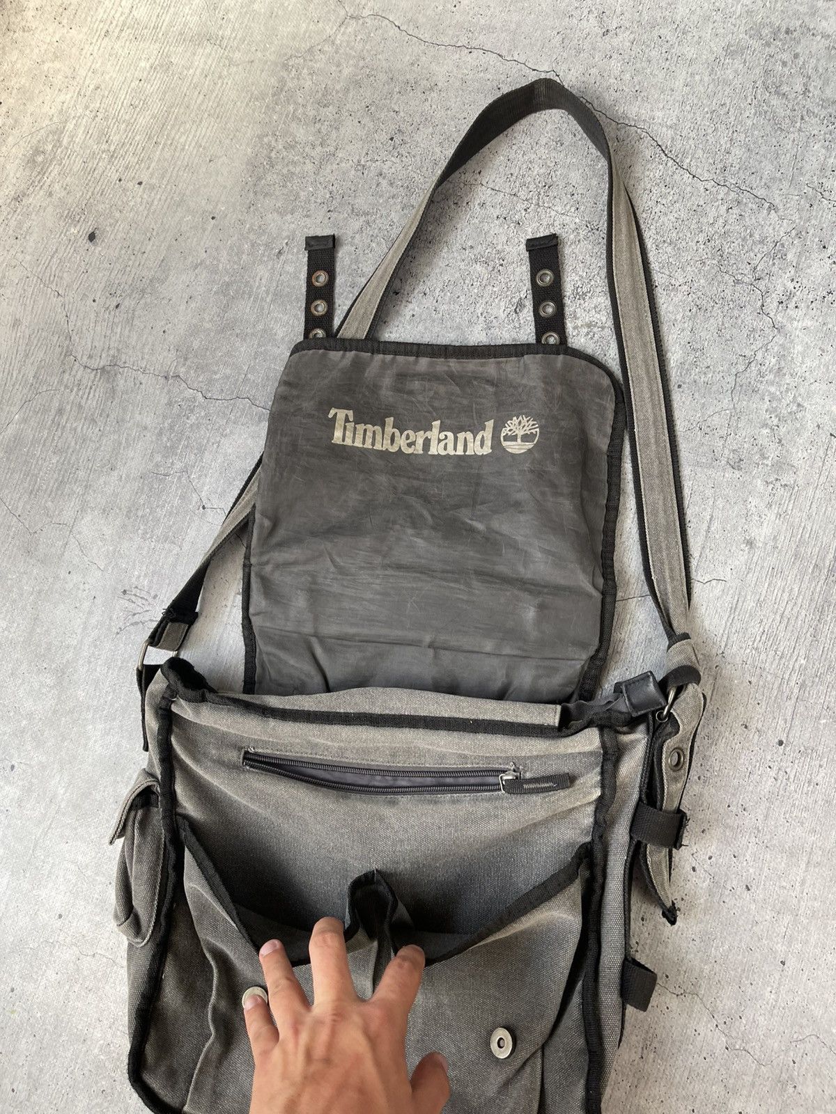 Timberland 90’s Vintage Timberland Military Multi-pocket Japanese Bag Size ONE SIZE - 7 Thumbnail