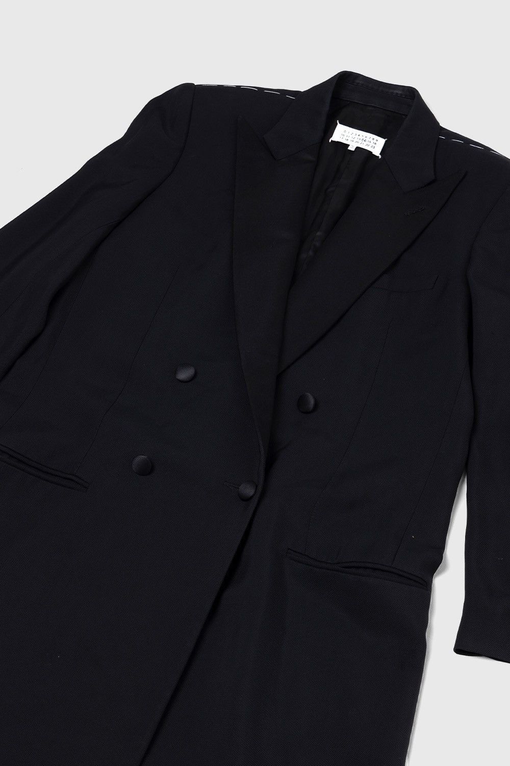 Maison Margiela Margiela SS16 Long Over Coat - Black Size US M / EU 48-50 / 2 - 9 Thumbnail