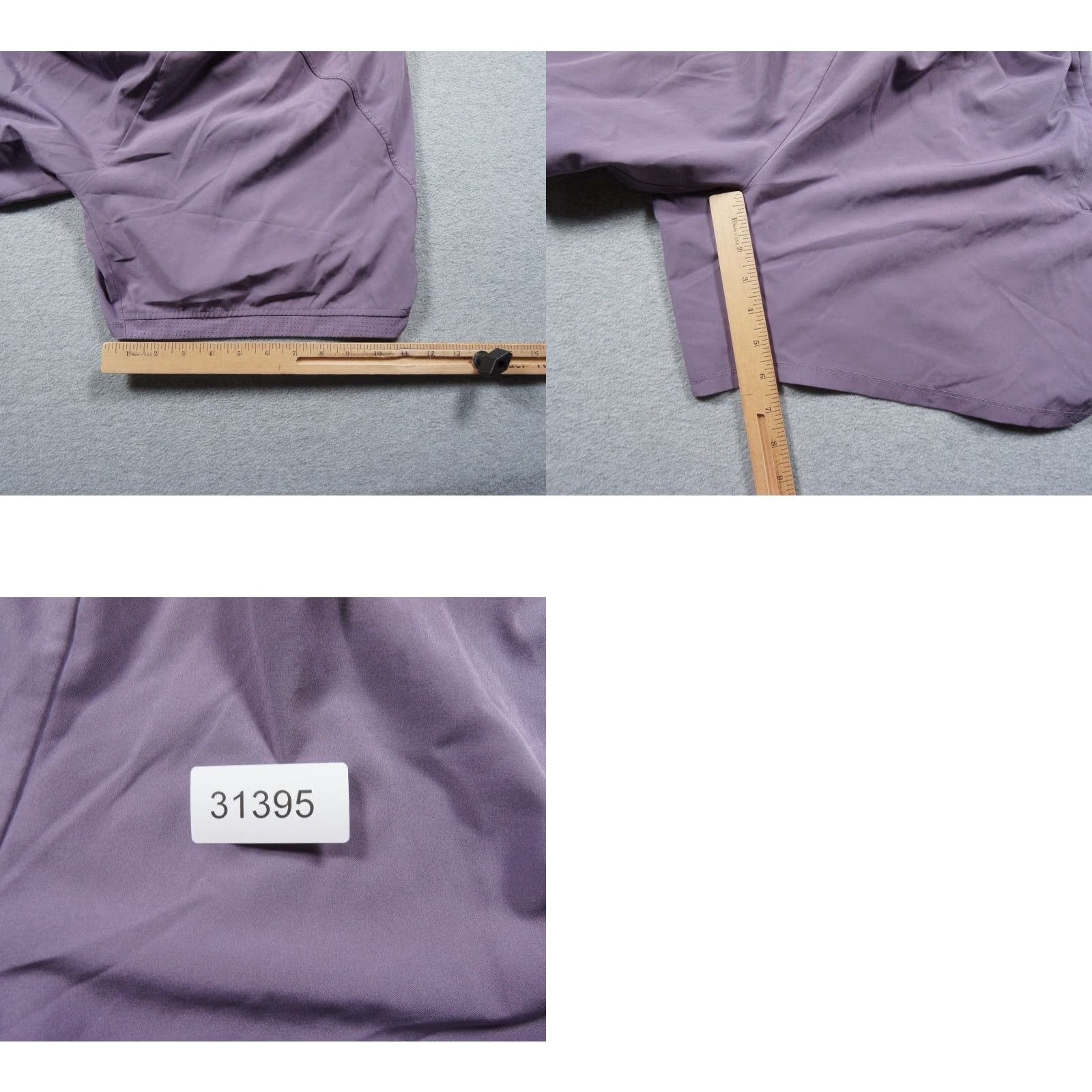 Vintage LSKD Shorts Mens XL Purple Athletic Training Gym Running Stretch Activewear Size US 36 / EU 52 - 8 Thumbnail