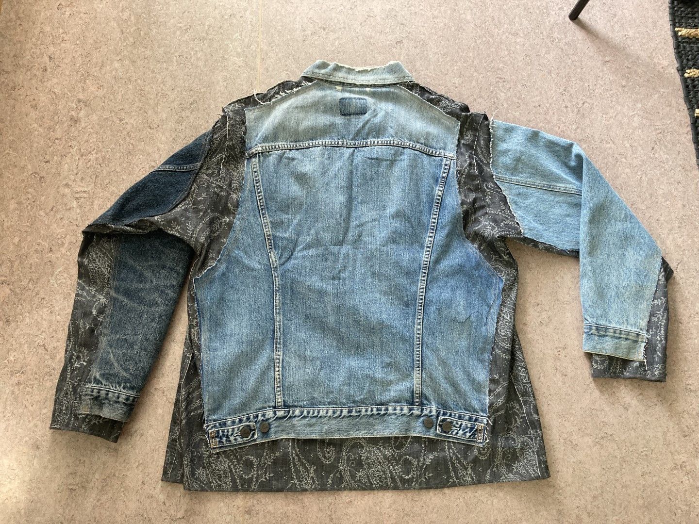 Needles Needles Hybrid Patchwork Paisley Denim Jacket Size L fits XL Size US L / EU 52-54 / 3 - 2 Thumbnail