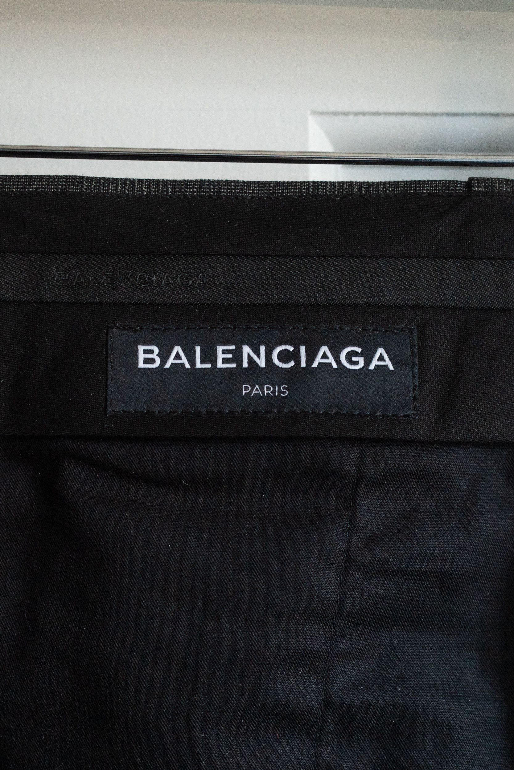 Balenciaga (fits 48) Checked Pants Size US 34 / EU 50 - 3 Thumbnail